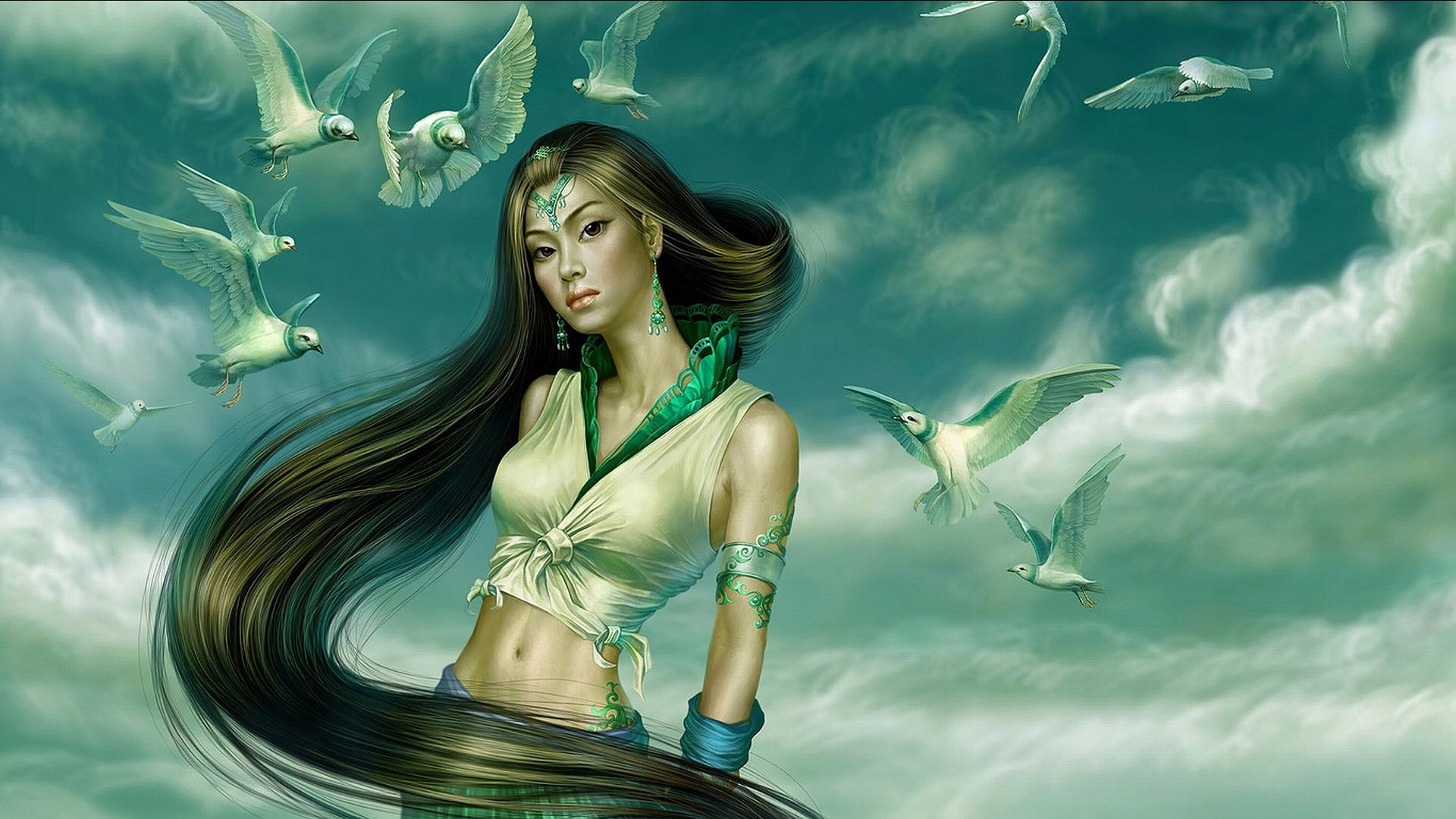 Awesome Fantasy girl free background ID:338275 for hd 1920x1080 computer