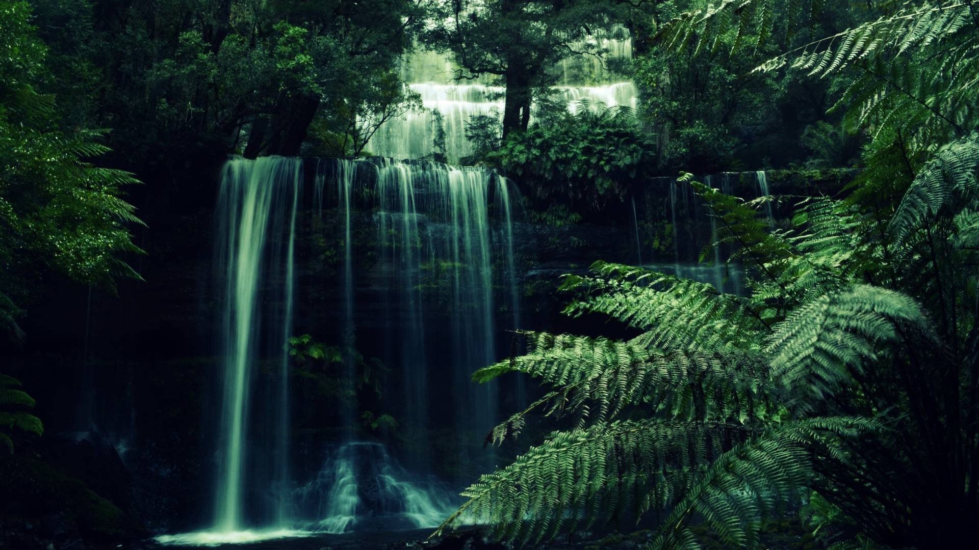 High resolution Waterfall hd 1080p background ID:107513 for desktop