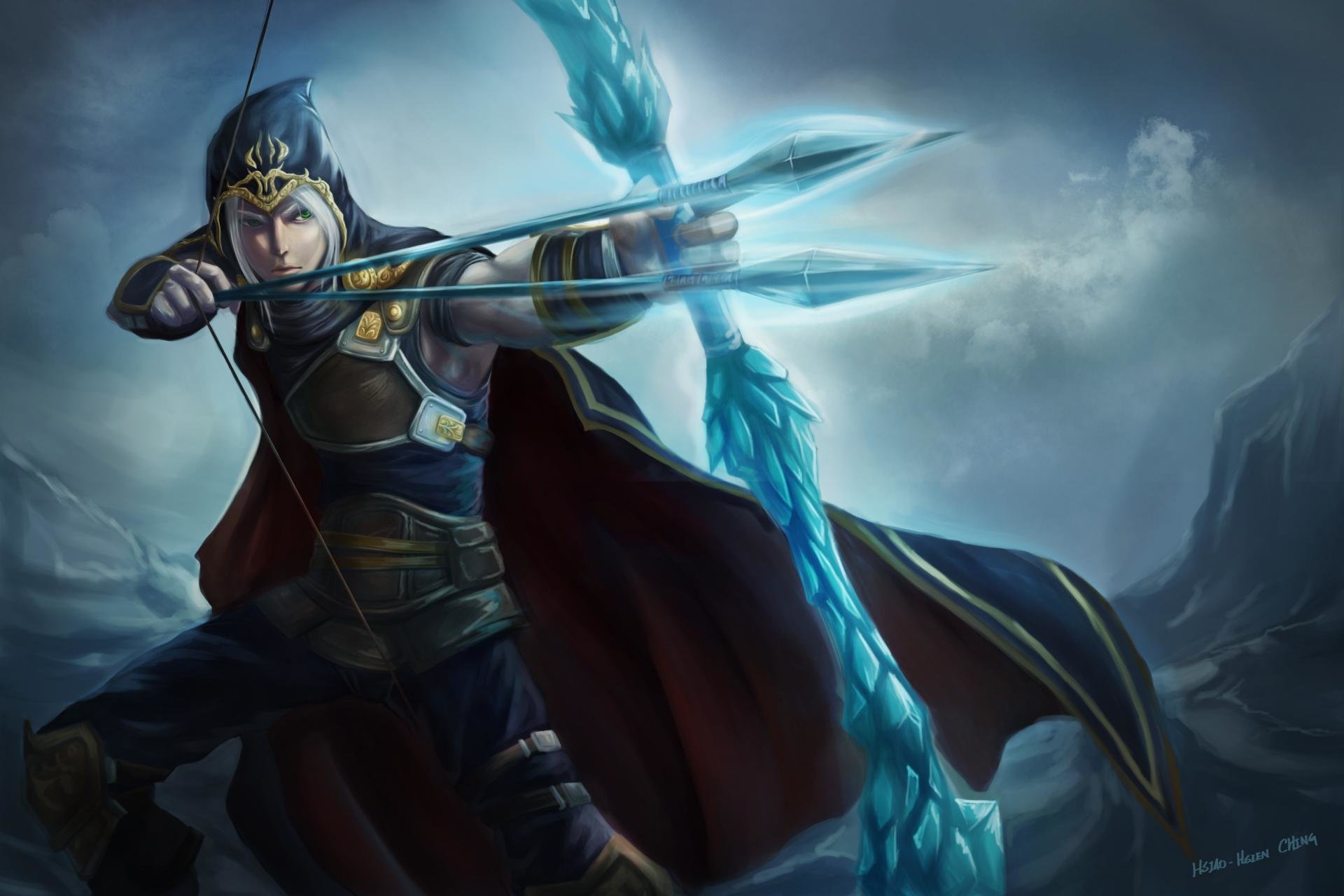 Free download Ashe (League Of Legends) background ID:172492 hd 1920x1280 for desktop