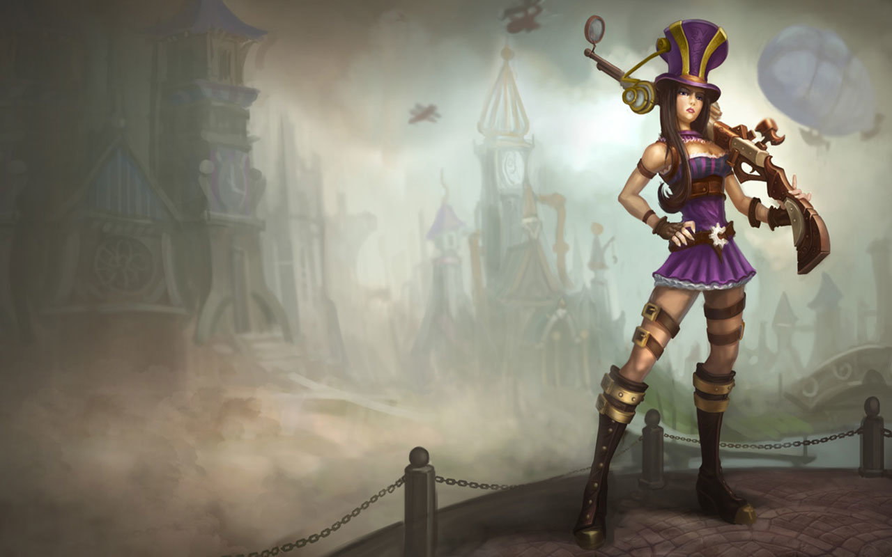 Free Caitlyn (League Of Legends) high quality wallpaper ID:173398 for hd 1280x800 desktop