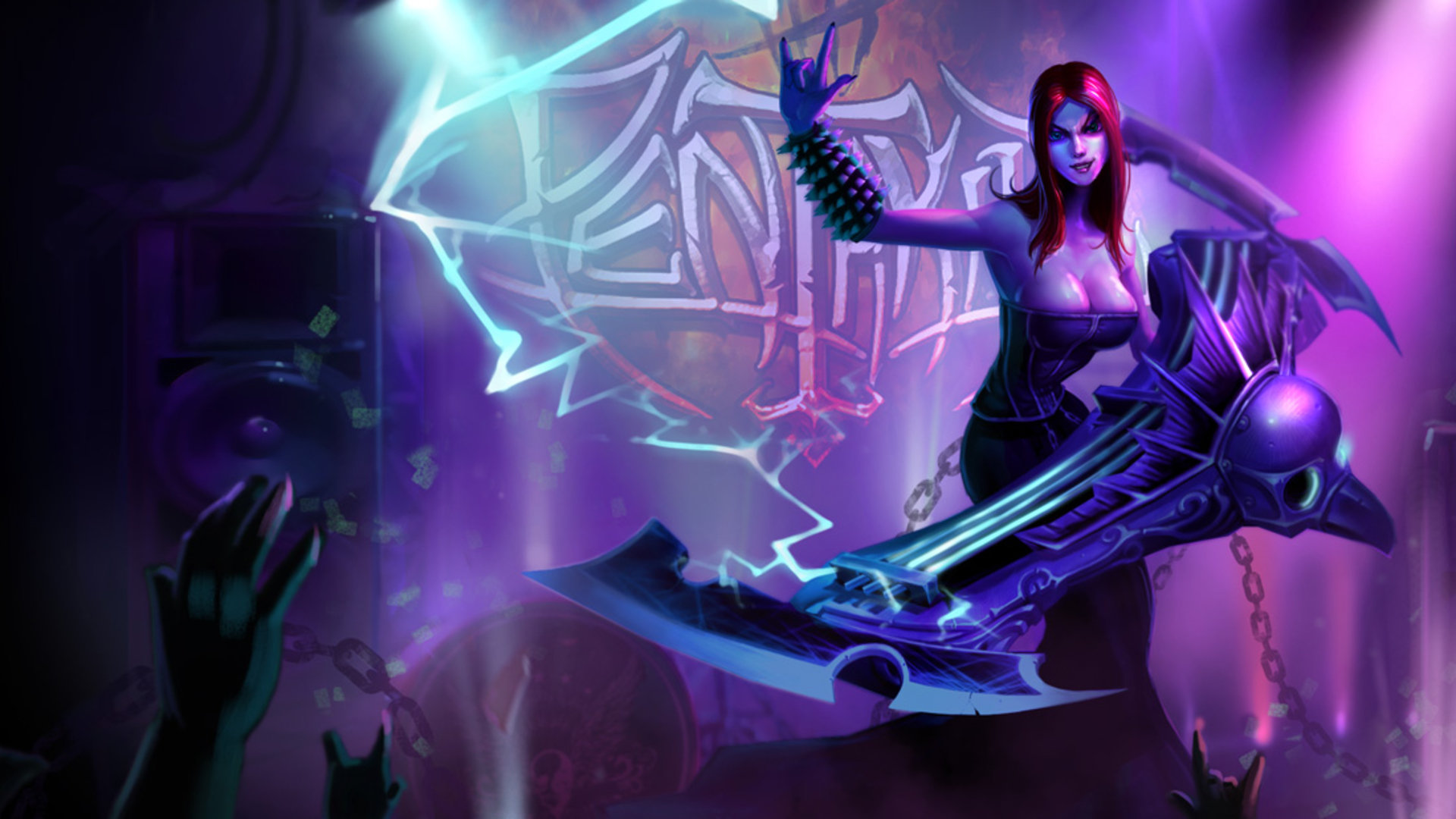 Best Sona (League Of Legends) background ID:172894 for High Resolution 1080p PC