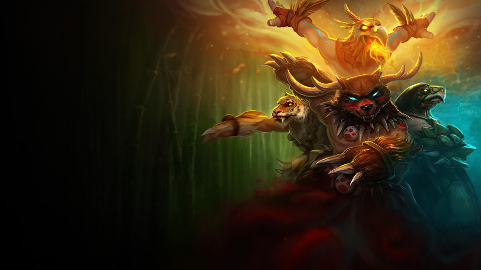 Free download Udyr (League Of Legends) background ID:173423 hd 1600x900 for PC
