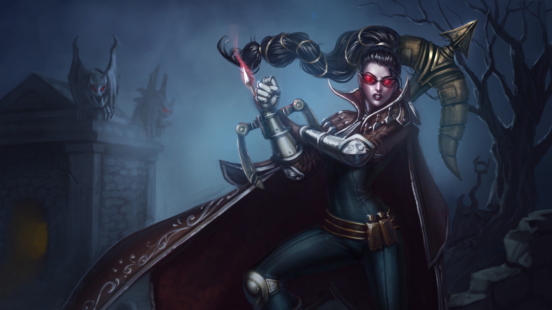 High resolution Vayne (League Of Legends) full hd 1080p wallpaper ID:172891 for PC
