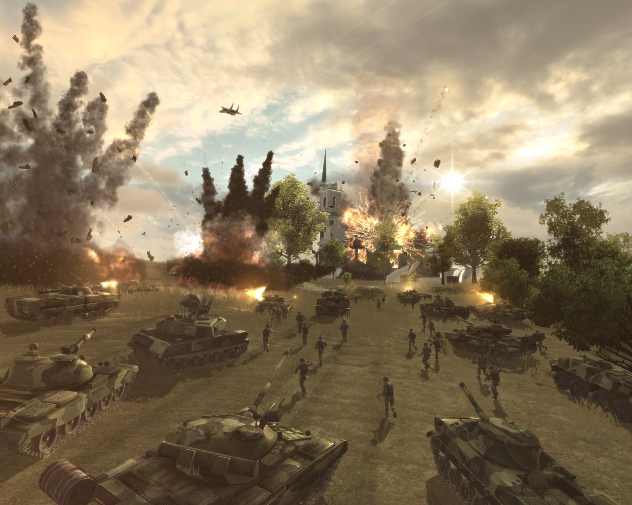 High resolution World In Conflict hd 1280x1024 background ID:423596 for PC