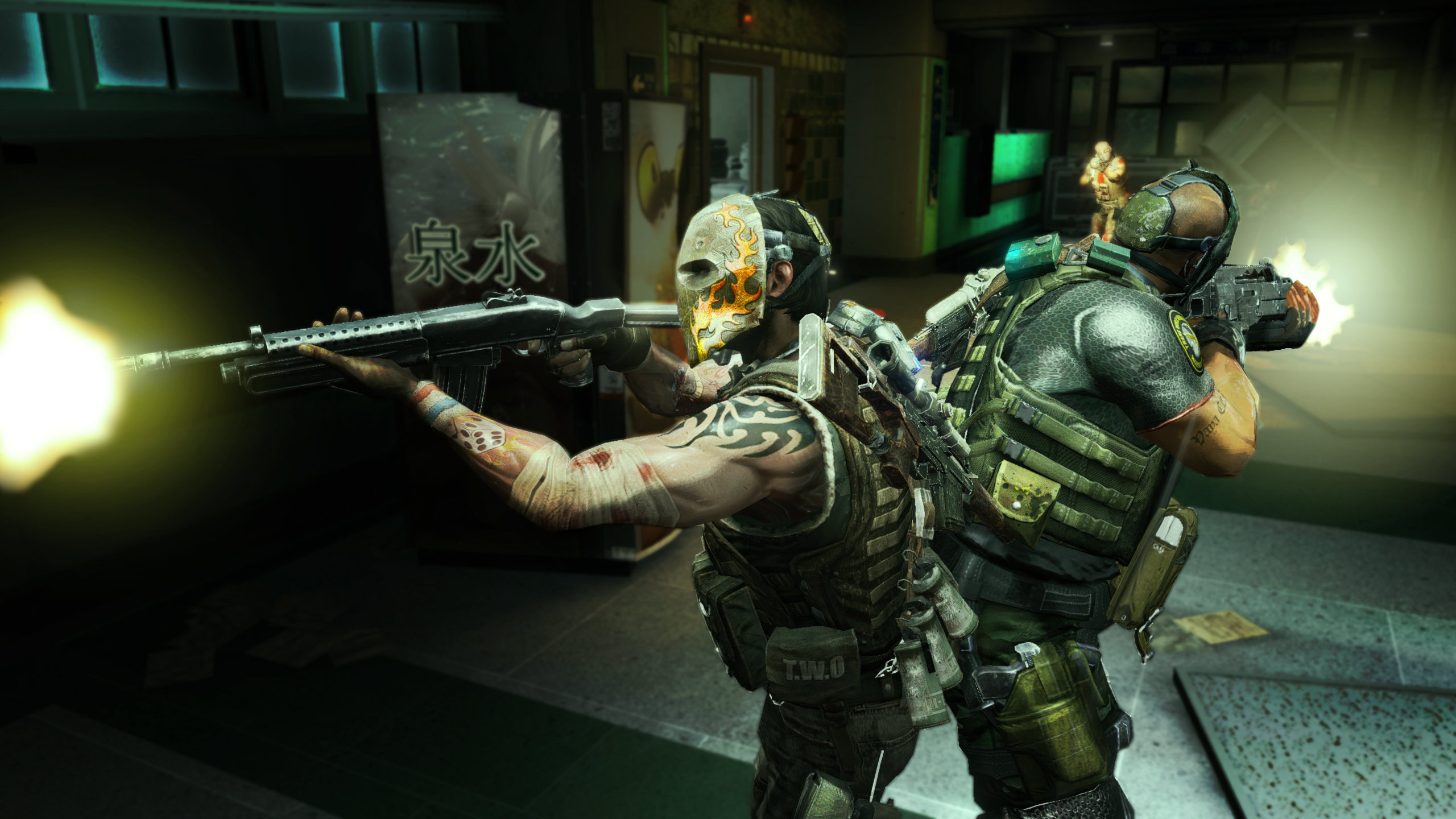 Download hd 2560x1440 Army Of Two computer wallpaper ID:448872 for free