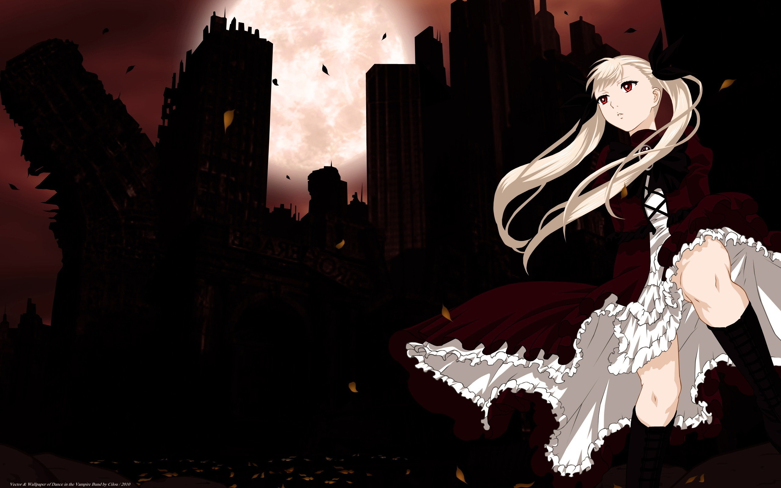 High resolution Dance In The Vampire Bund hd 2560x1600 background ID:363623 for PC