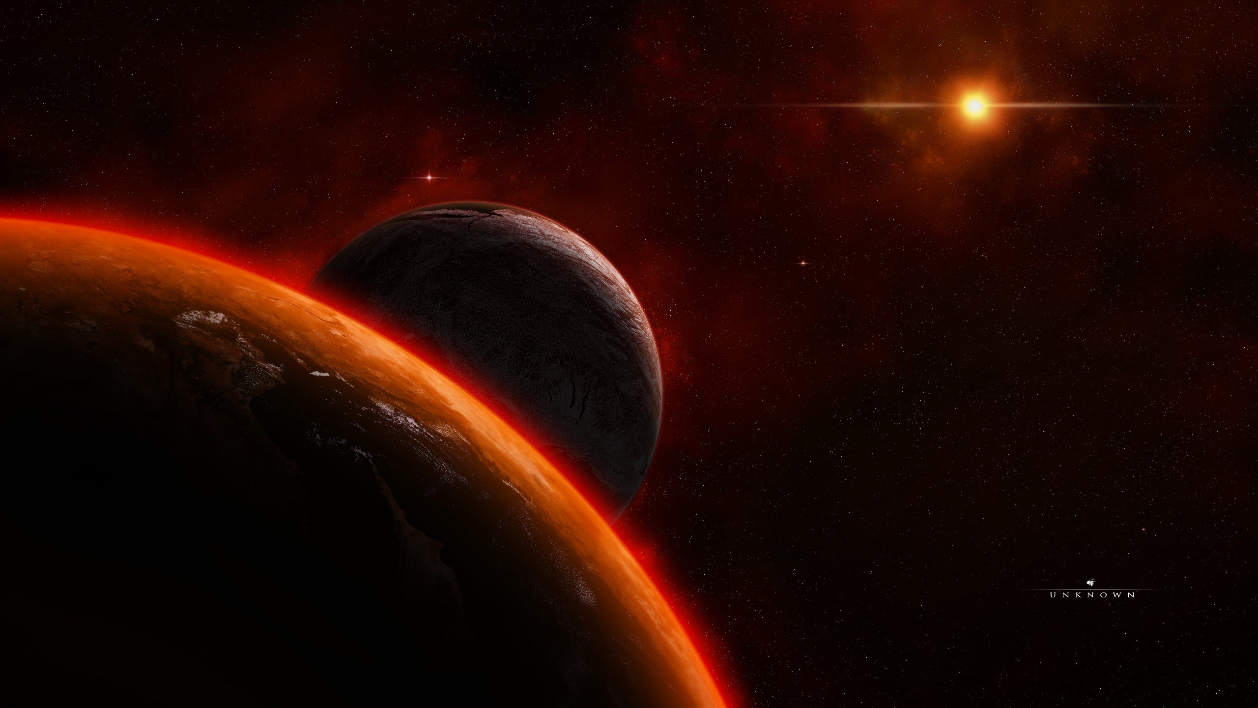 Download hd 2560x1440 Planets computer background ID:153841 for free