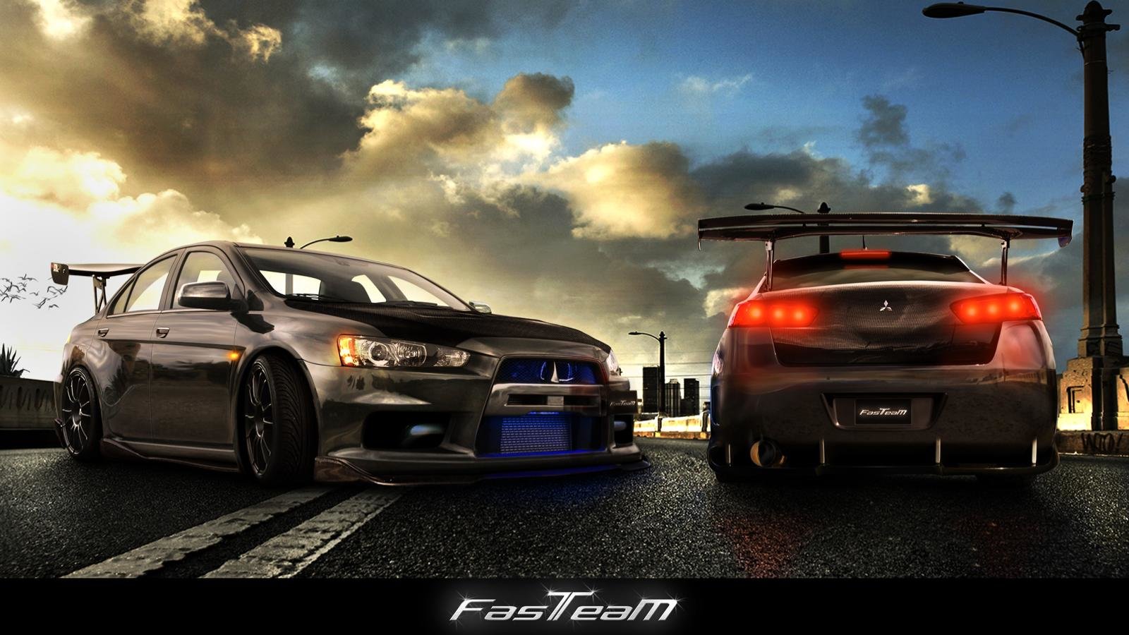 Download hd 1600x900 Tuned cars desktop background ID:432447 for free