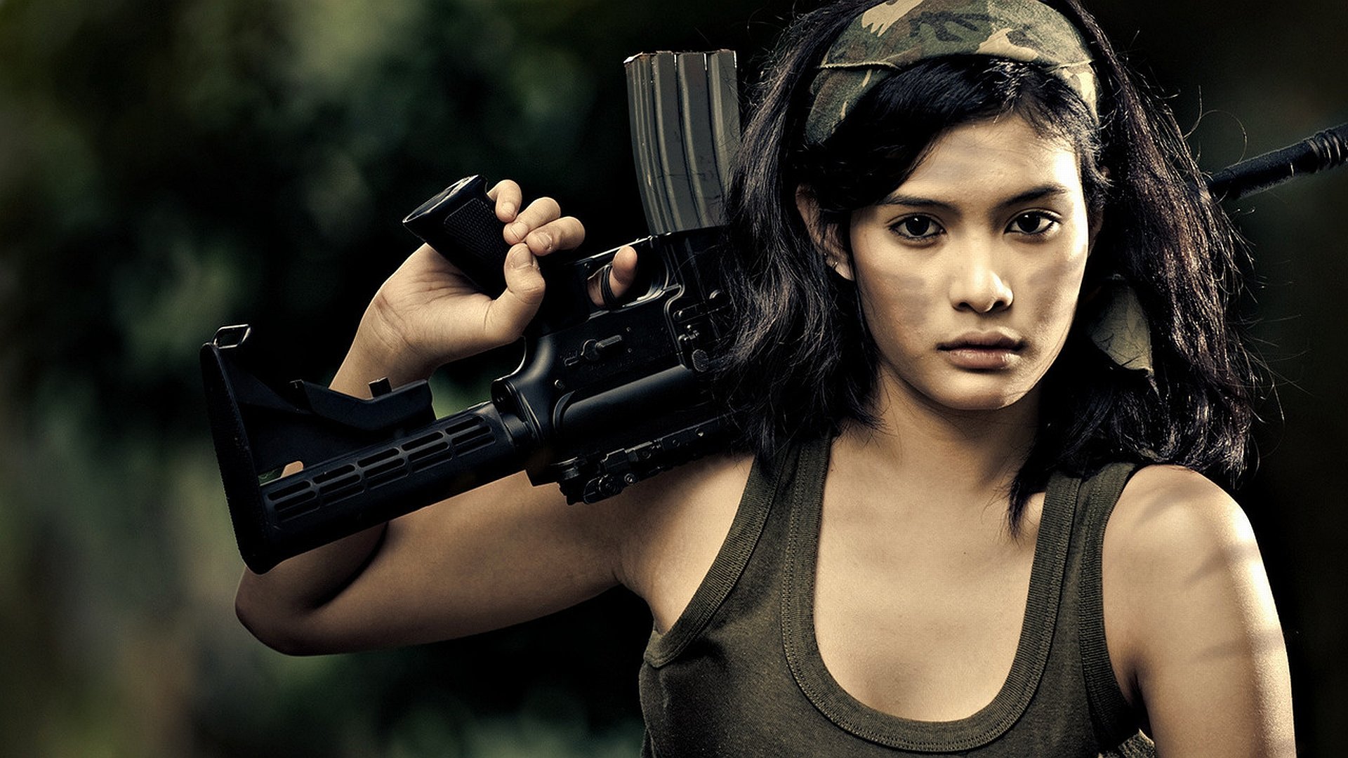 Awesome Girls with Guns free wallpaper ID:226182 for 1080p desktop