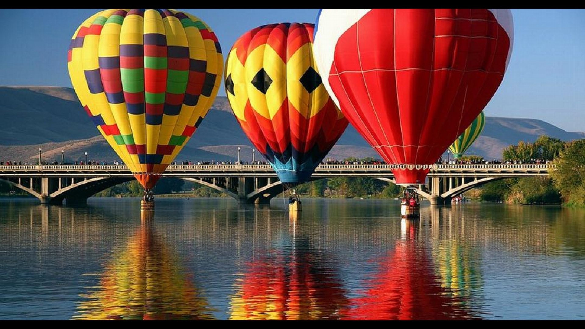 Free Hot Air Balloon high quality background ID:478453 for 1080p PC