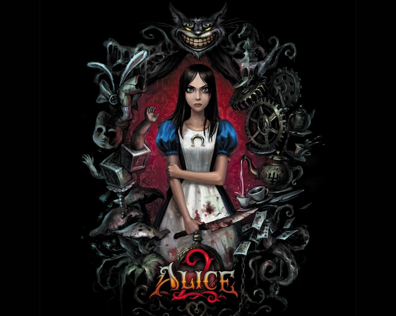Download hd 1280x1024 Alice: Madness Returns desktop wallpaper ID:27535 for free