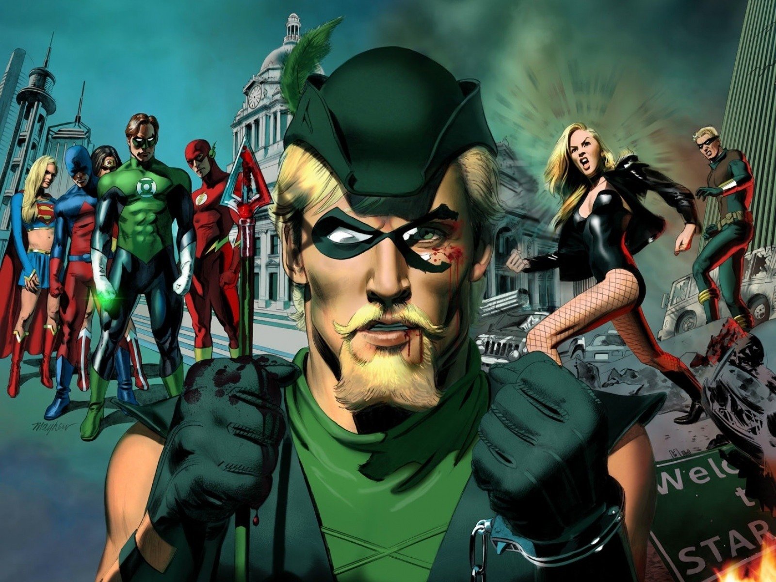 Free Green Arrow high quality wallpaper ID:358026 for hd 1600x1200 computer