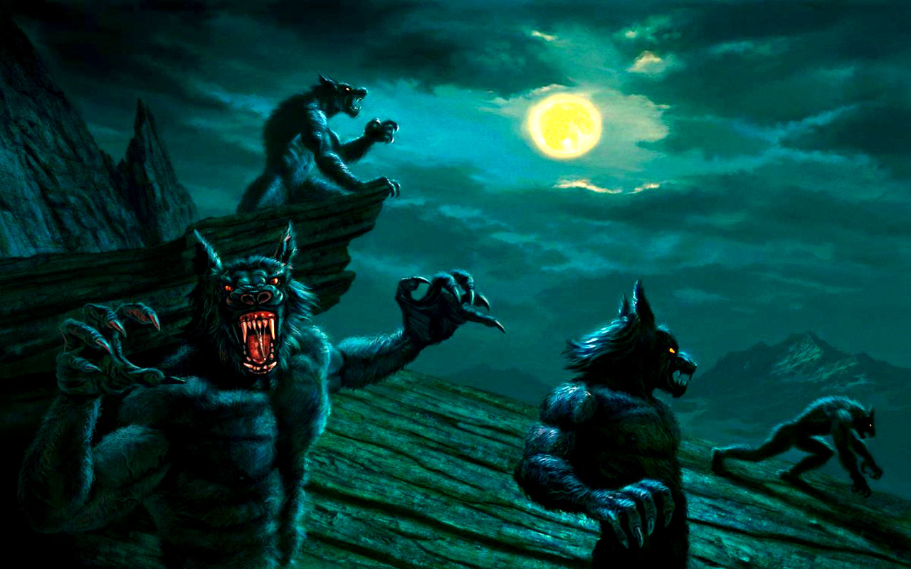 Awesome Werewolf free wallpaper ID:163713 for hd 1280x800 computer