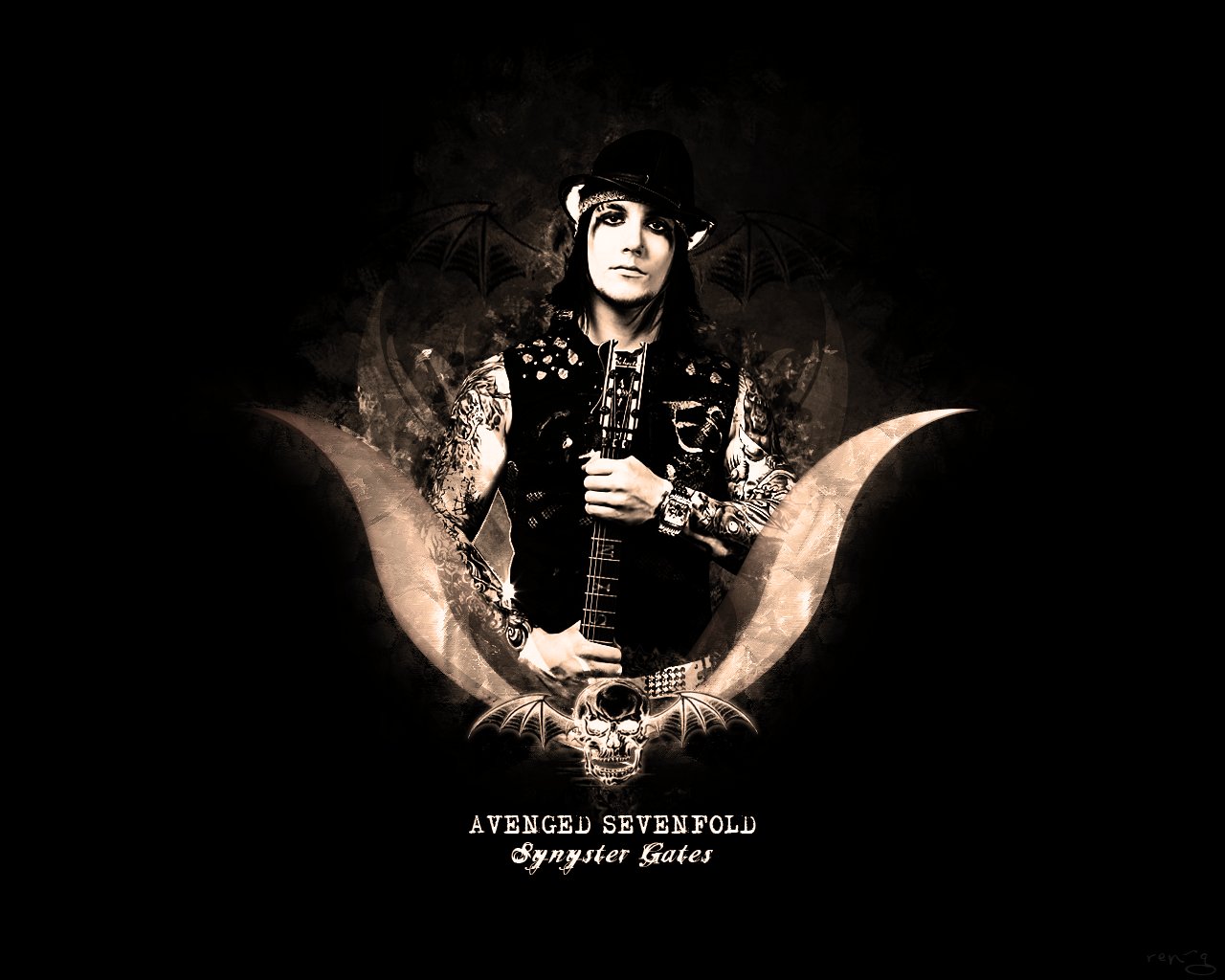 Free Avenged Sevenfold (a7x) high quality background ID:470727 for hd 1280x1024 desktop