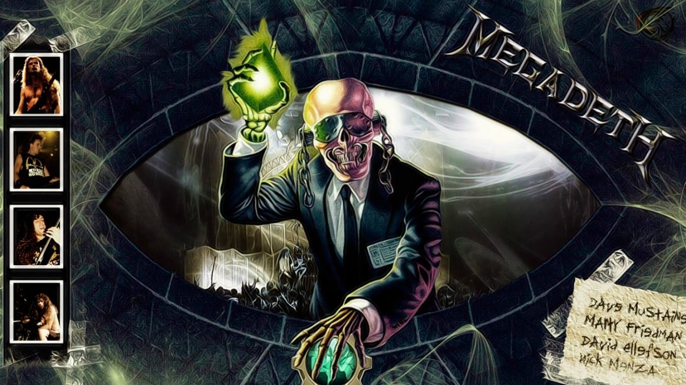 Download laptop Megadeth computer background ID:123340 for free