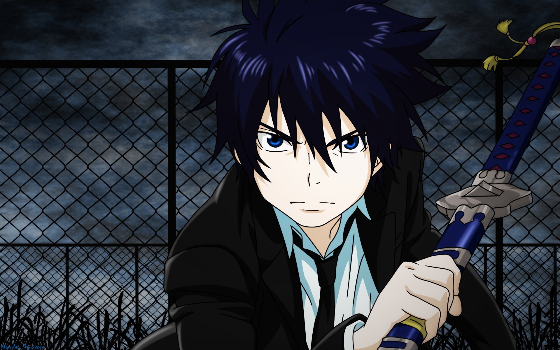 Free Blue Exorcist (Ao No) high quality background ID:242164 for hd 1920x1200 desktop