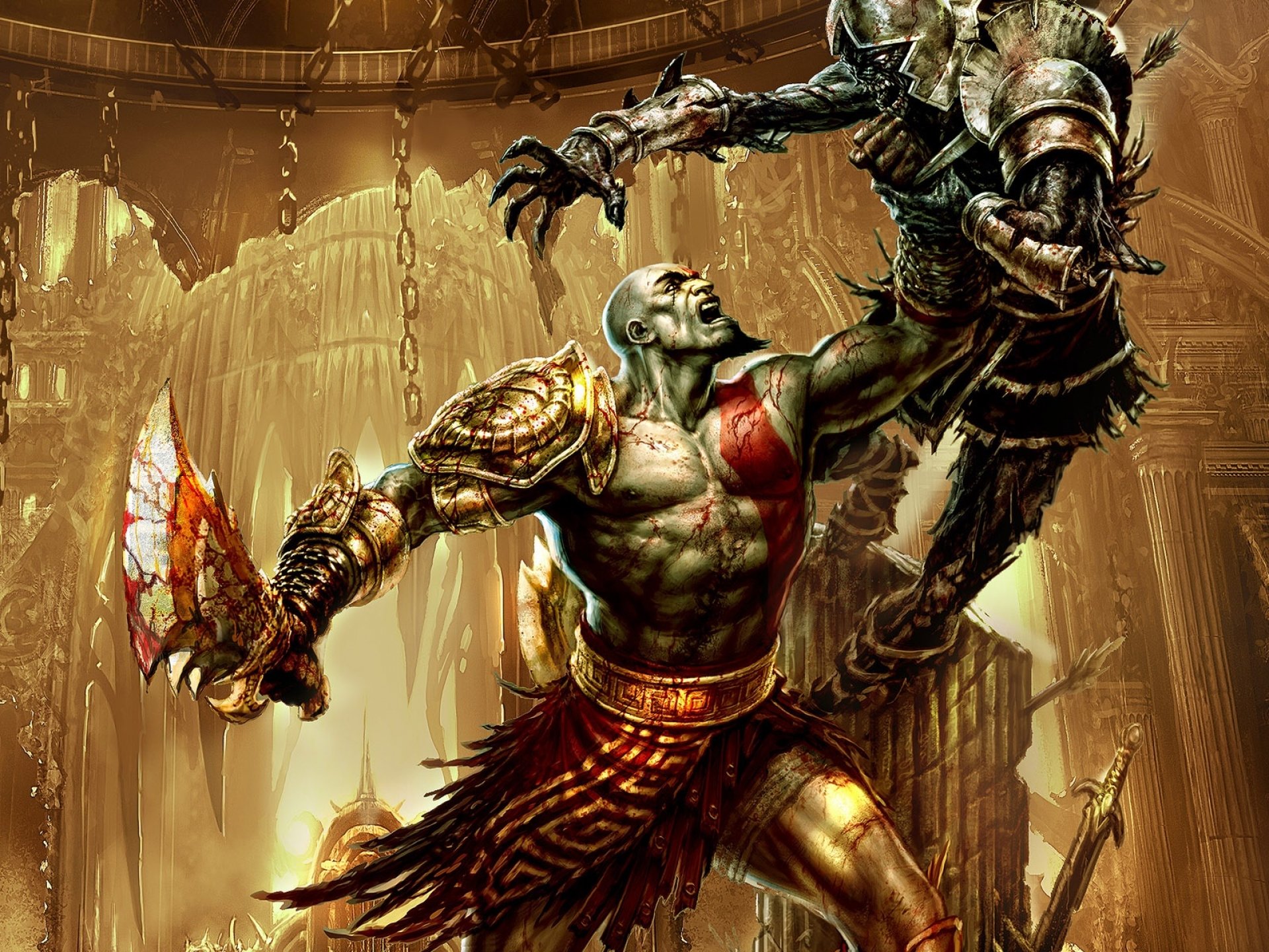 Download hd 1920x1440 God Of War 3 PC background ID:40746 for free