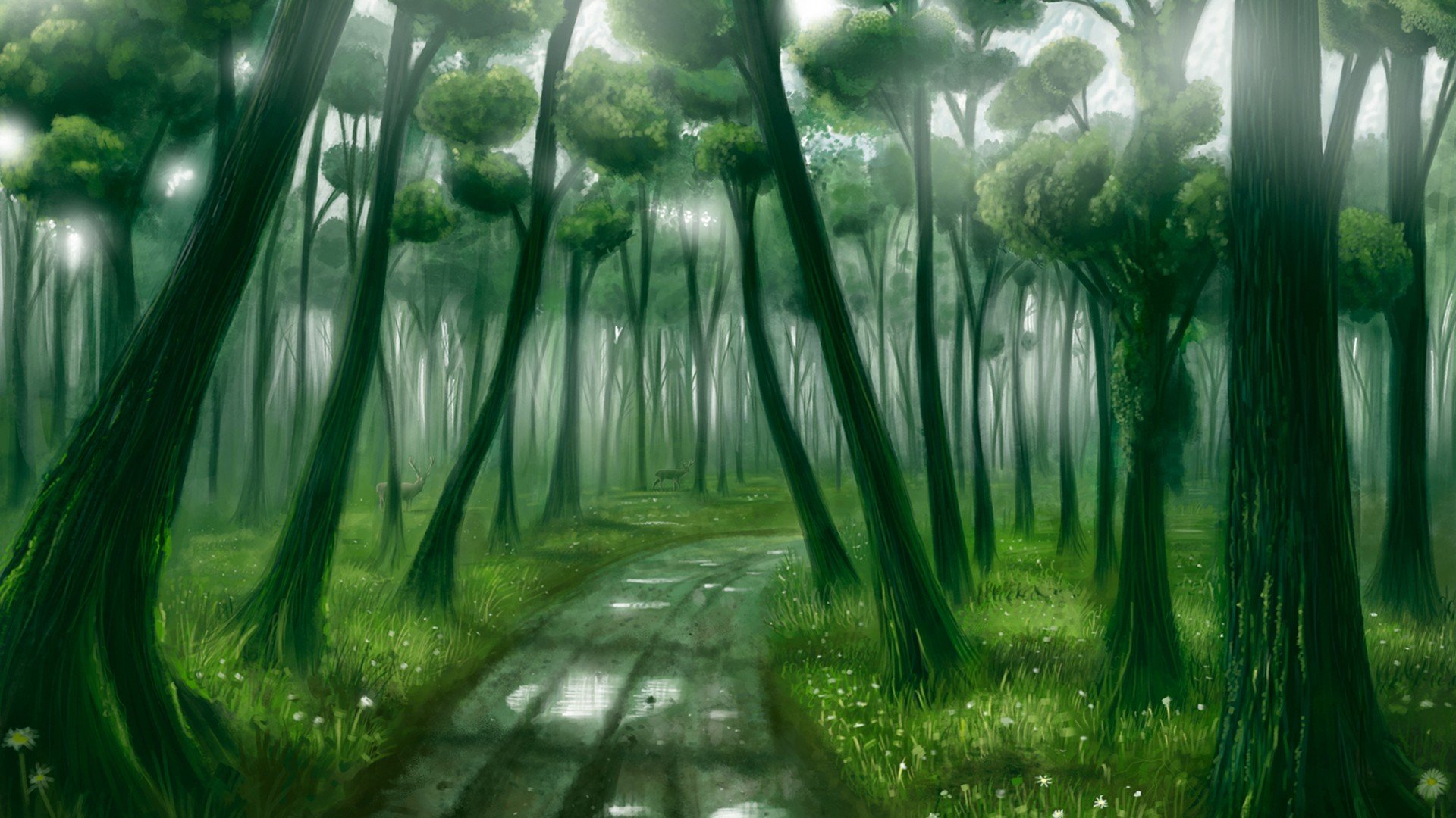 Free Fantasy forest high quality wallpaper ID:20419 for 1080p PC