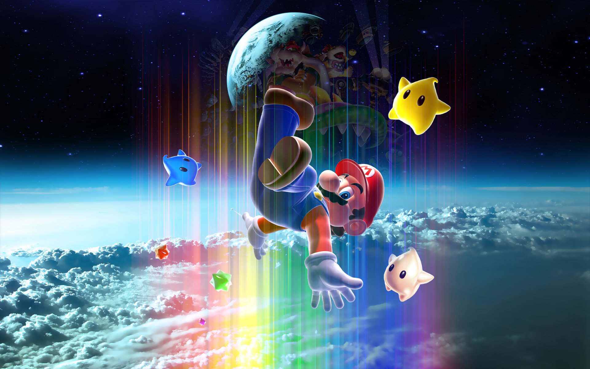 High resolution Super Mario Galaxy hd 1920x1200 background ID:421316 for computer