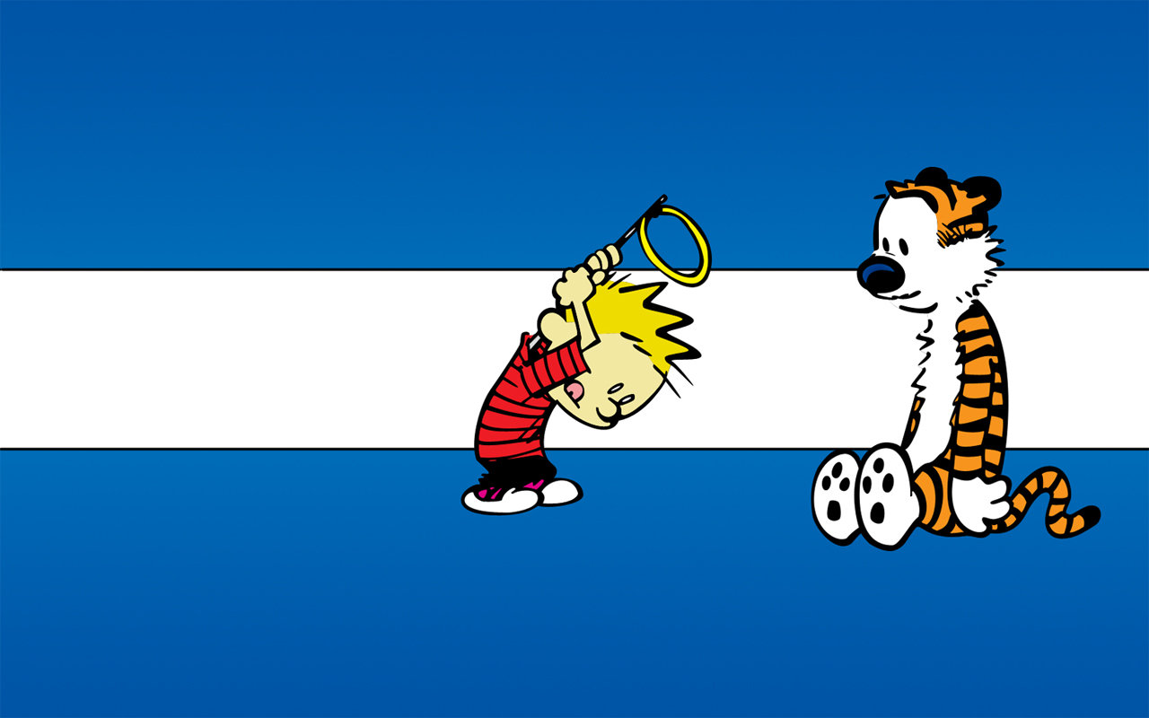 High resolution Calvin and Hobbes hd 1280x800 wallpaper ID:211355 for computer