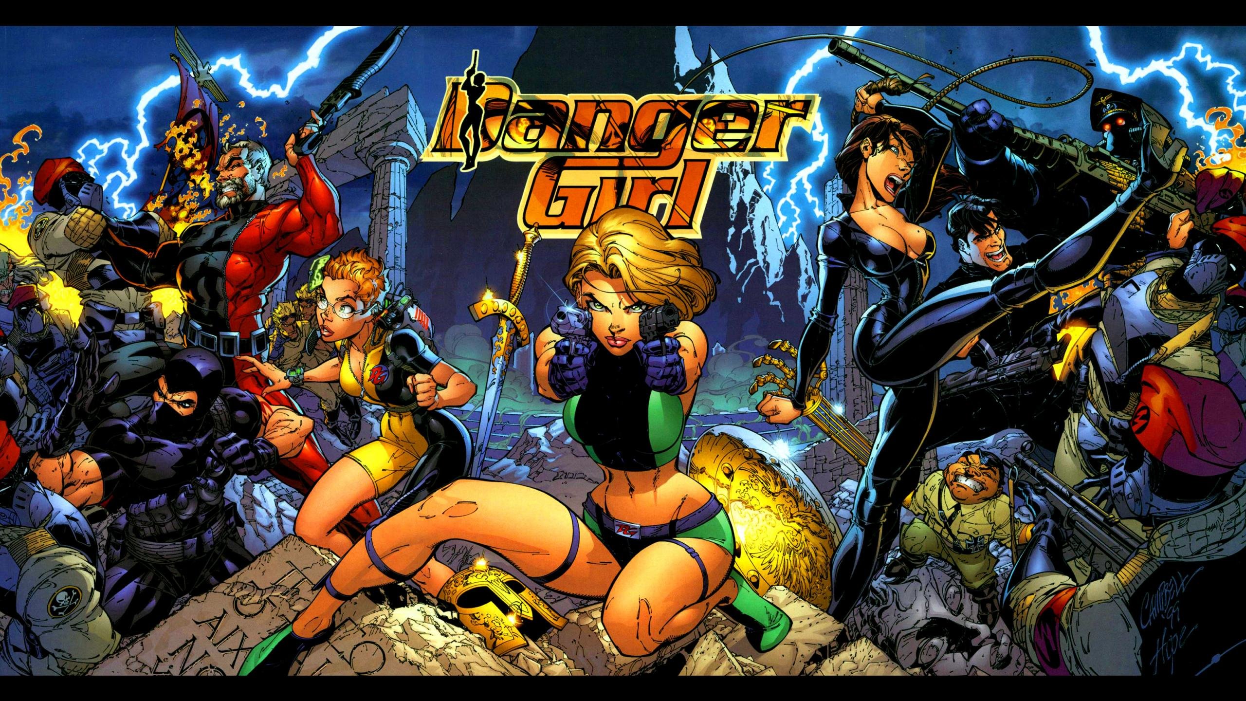Free Danger Girl high quality background ID:295014 for hd 2560x1440 PC