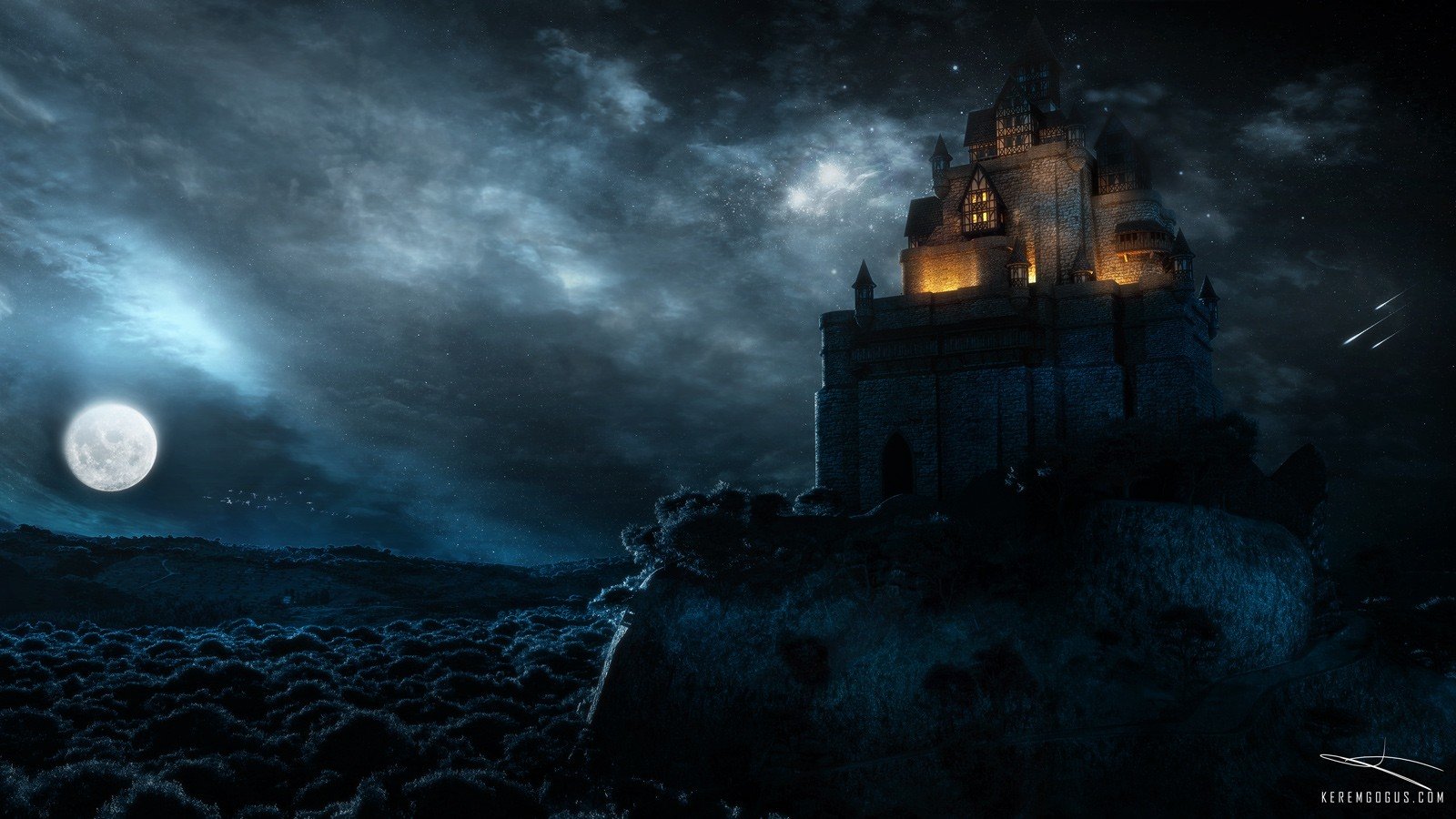 Free Fantasy castle high quality wallpaper ID:236557 for hd 1600x900 computer
