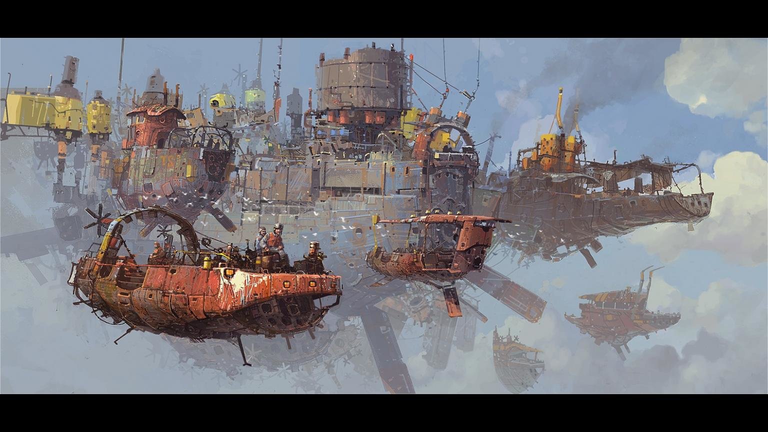 Best Steampunk background ID:10403 for High Resolution hd 1536x864 PC