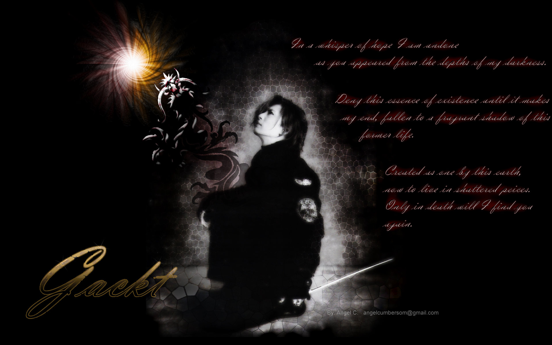 Free download Gackt wallpaper ID:271932 hd 1920x1200 for computer