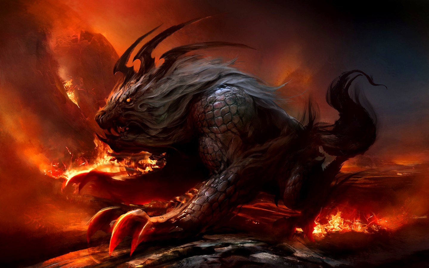 Awesome Mythical creatures free background ID:230714 for hd 1440x900 computer