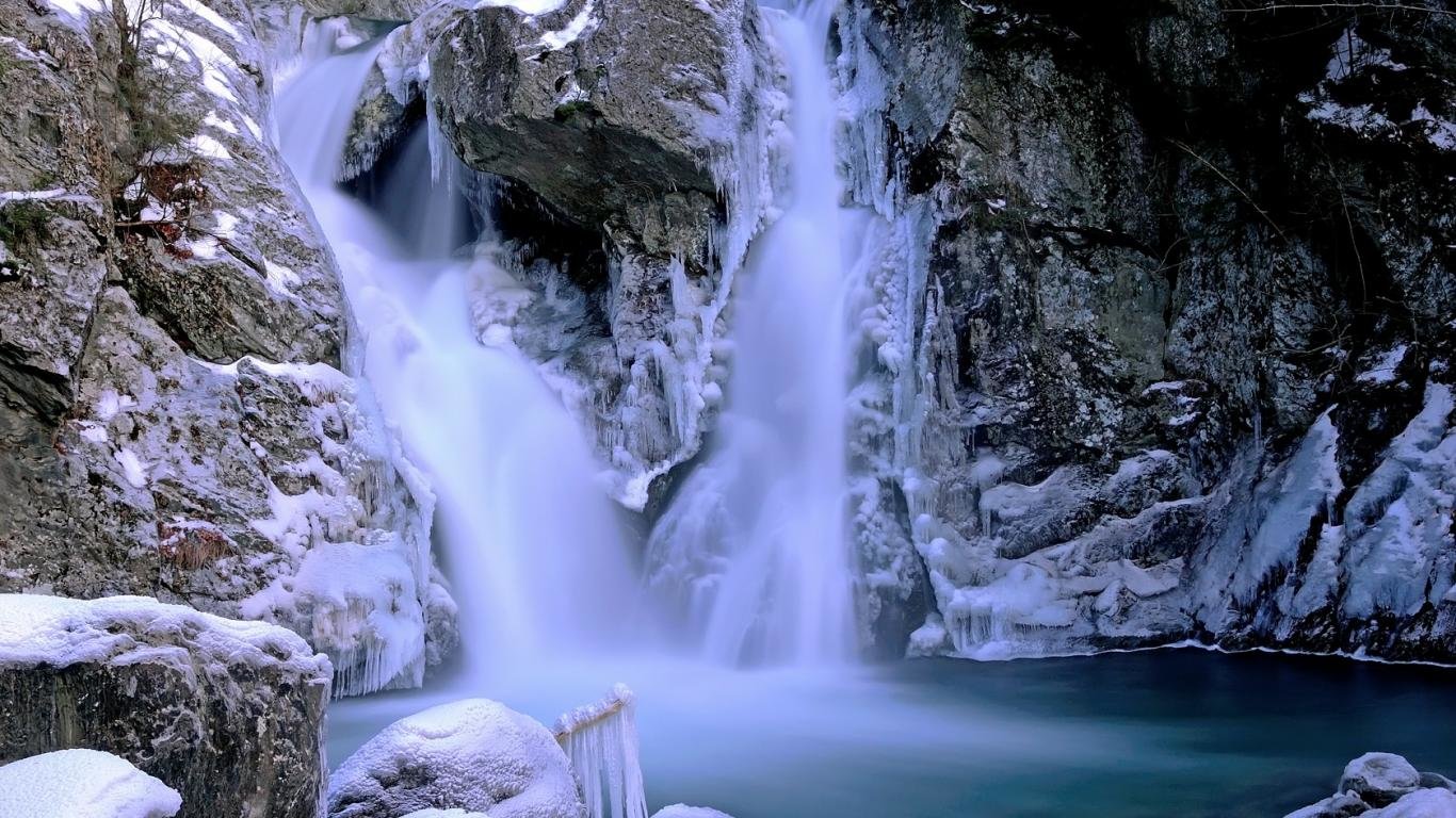 Awesome Waterfall free background ID:106702 for 1366x768 laptop desktop