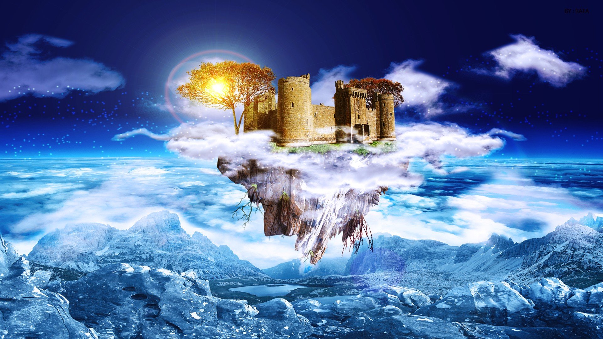 Best Fantasy castle wallpaper ID:236421 for High Resolution hd 1080p PC