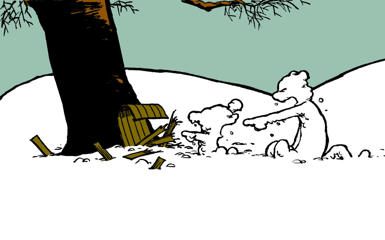 Best Calvin and Hobbes background ID:211386 for High Resolution hd 1280x800 desktop