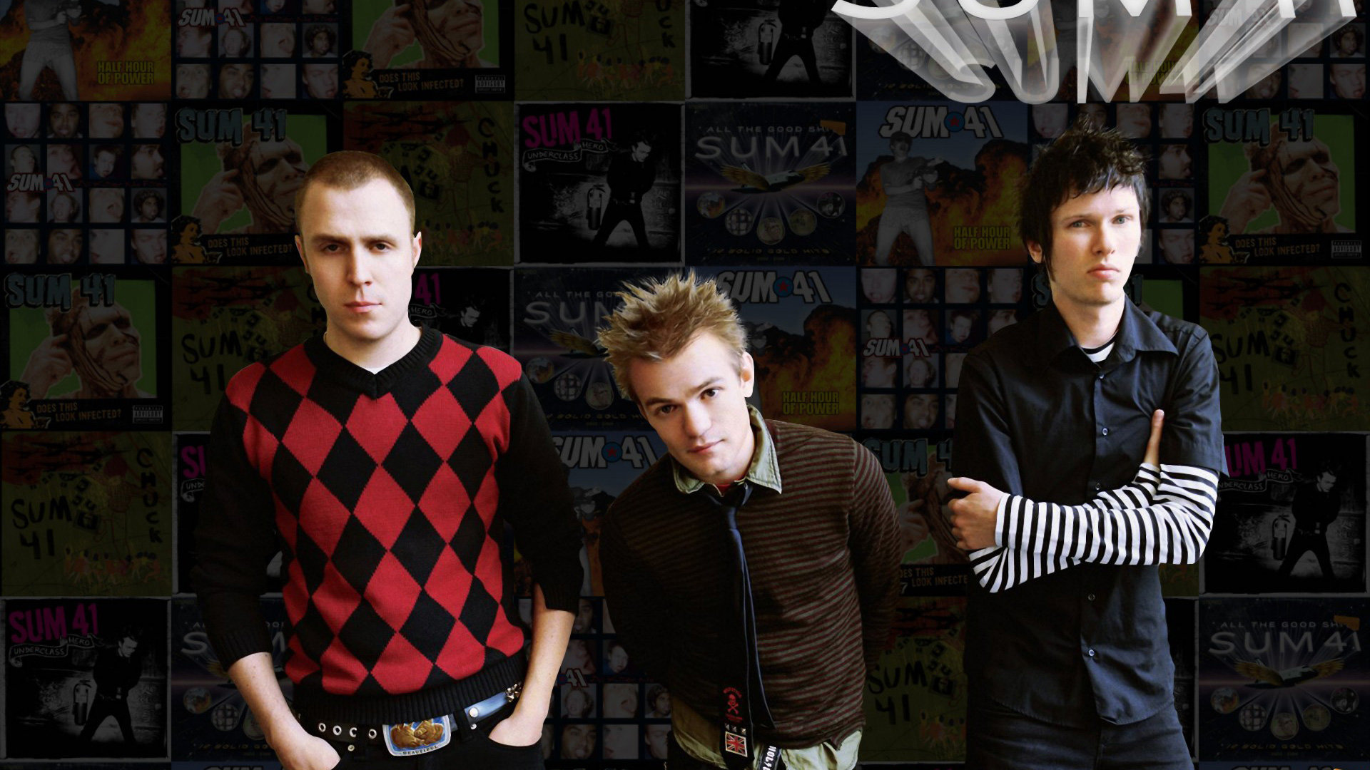 Free download Sum 41 background ID:325820 hd 1920x1080 for PC