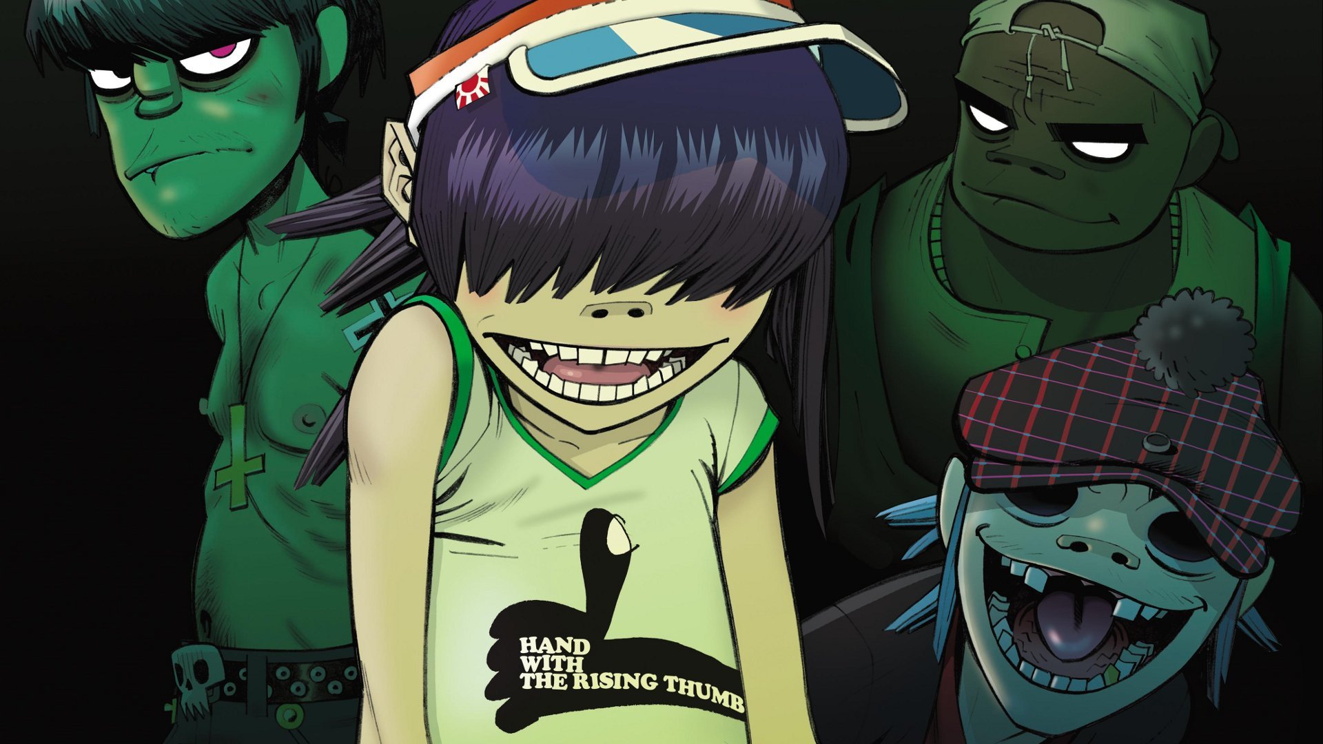 Free Gorillaz high quality background ID:273535 for full hd 1080p computer
