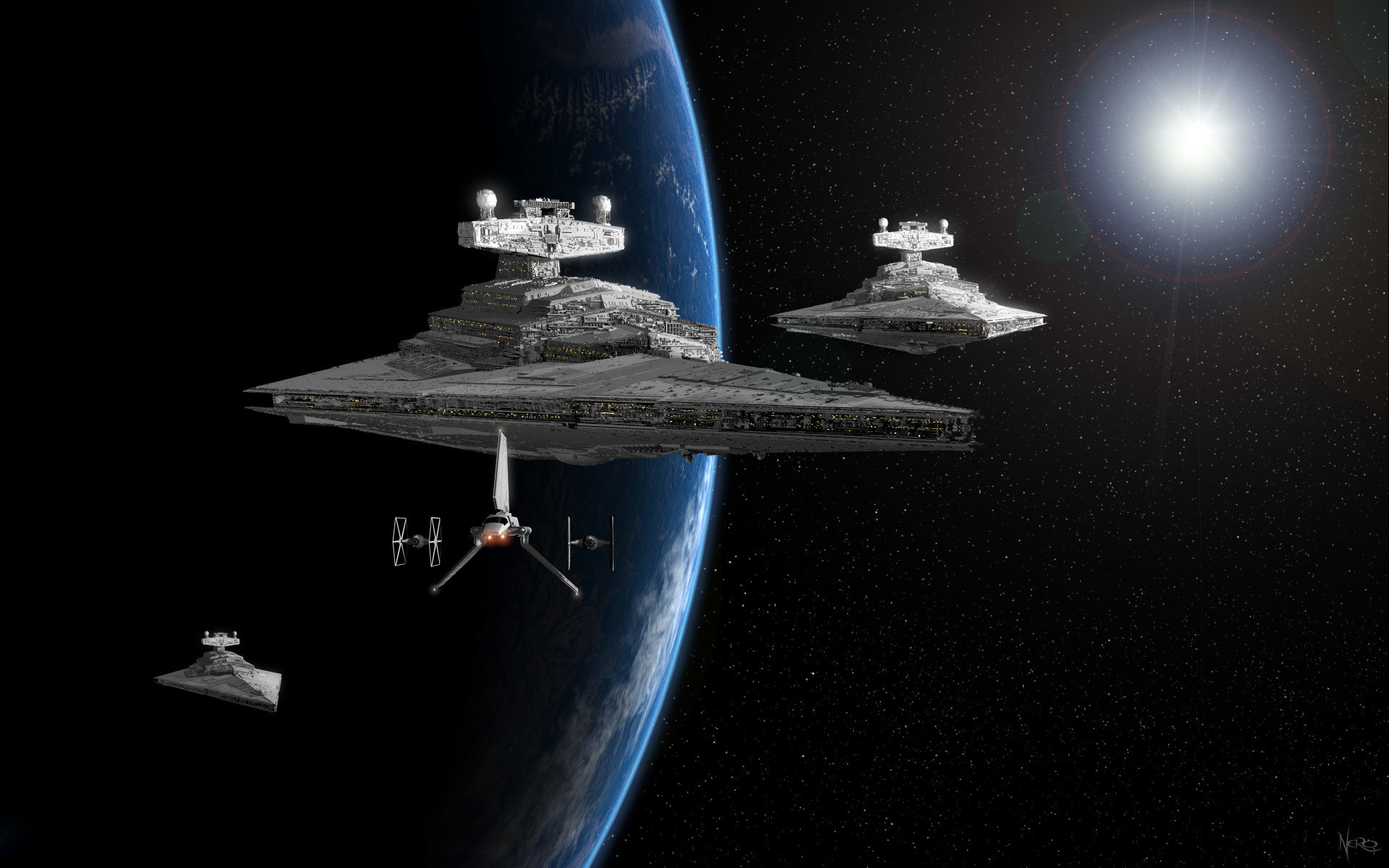 Awesome Star Destroyer free wallpaper ID:458919 for hd 1920x1200 desktop