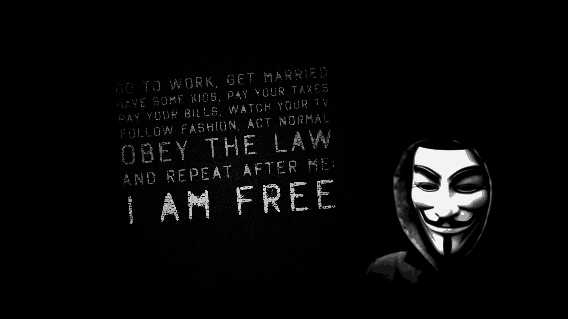 Free download Anarchy wallpaper ID:408385 full hd 1080p for PC