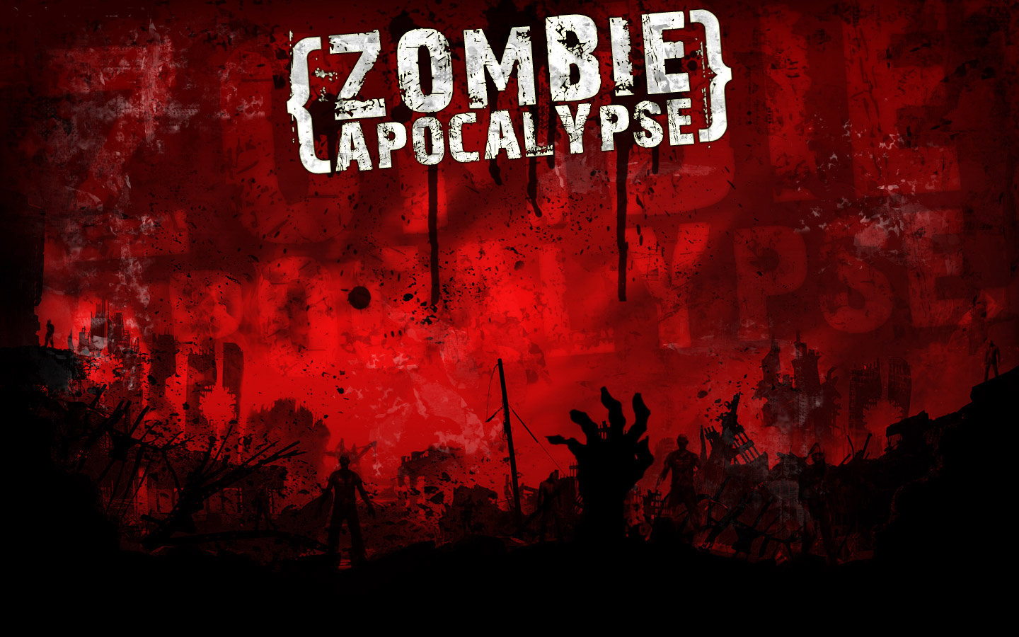 Free download Zombie Apocalypse background ID:83662 hd 1440x900 for desktop