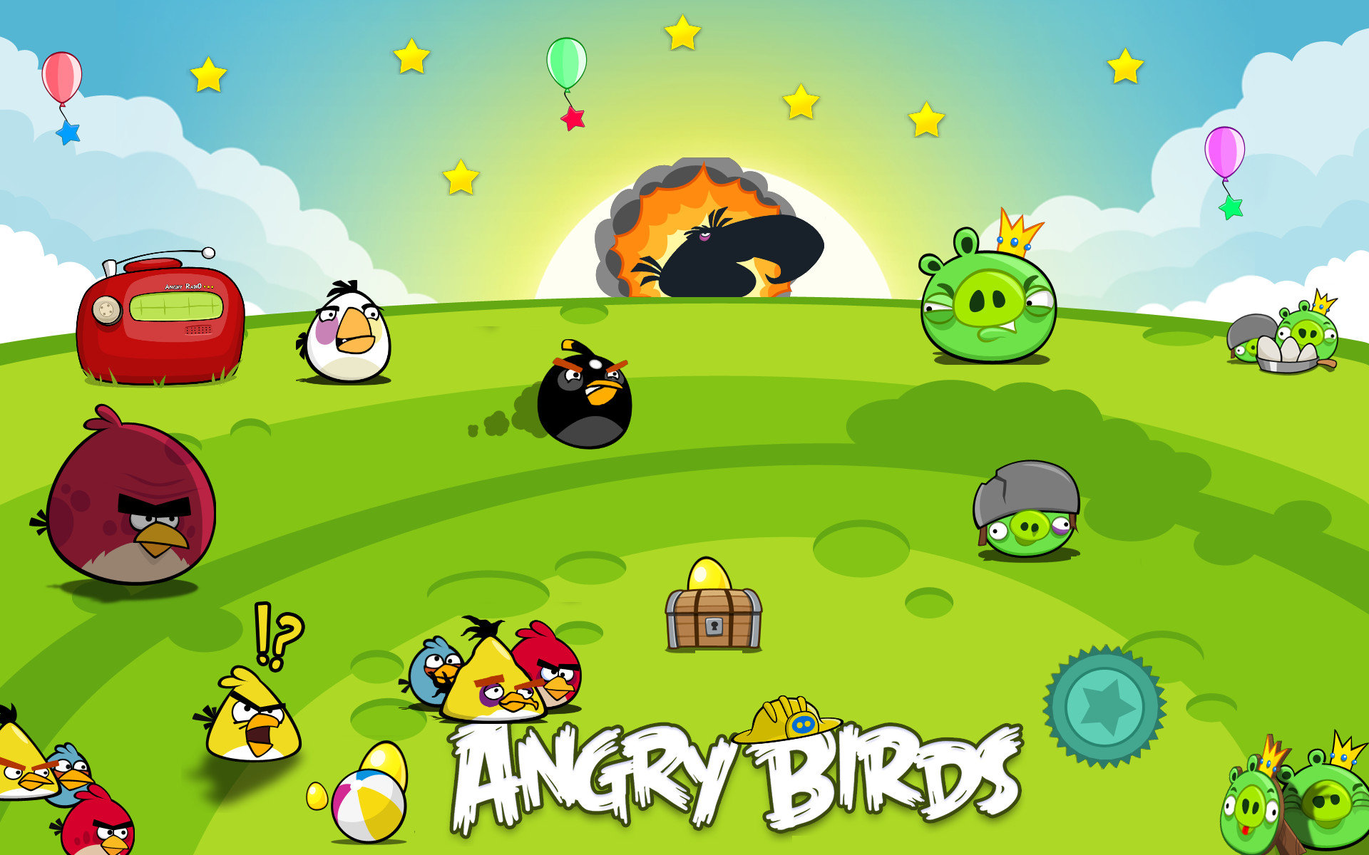 Awesome Angry Birds free background ID:256679 for hd 1920x1200 desktop