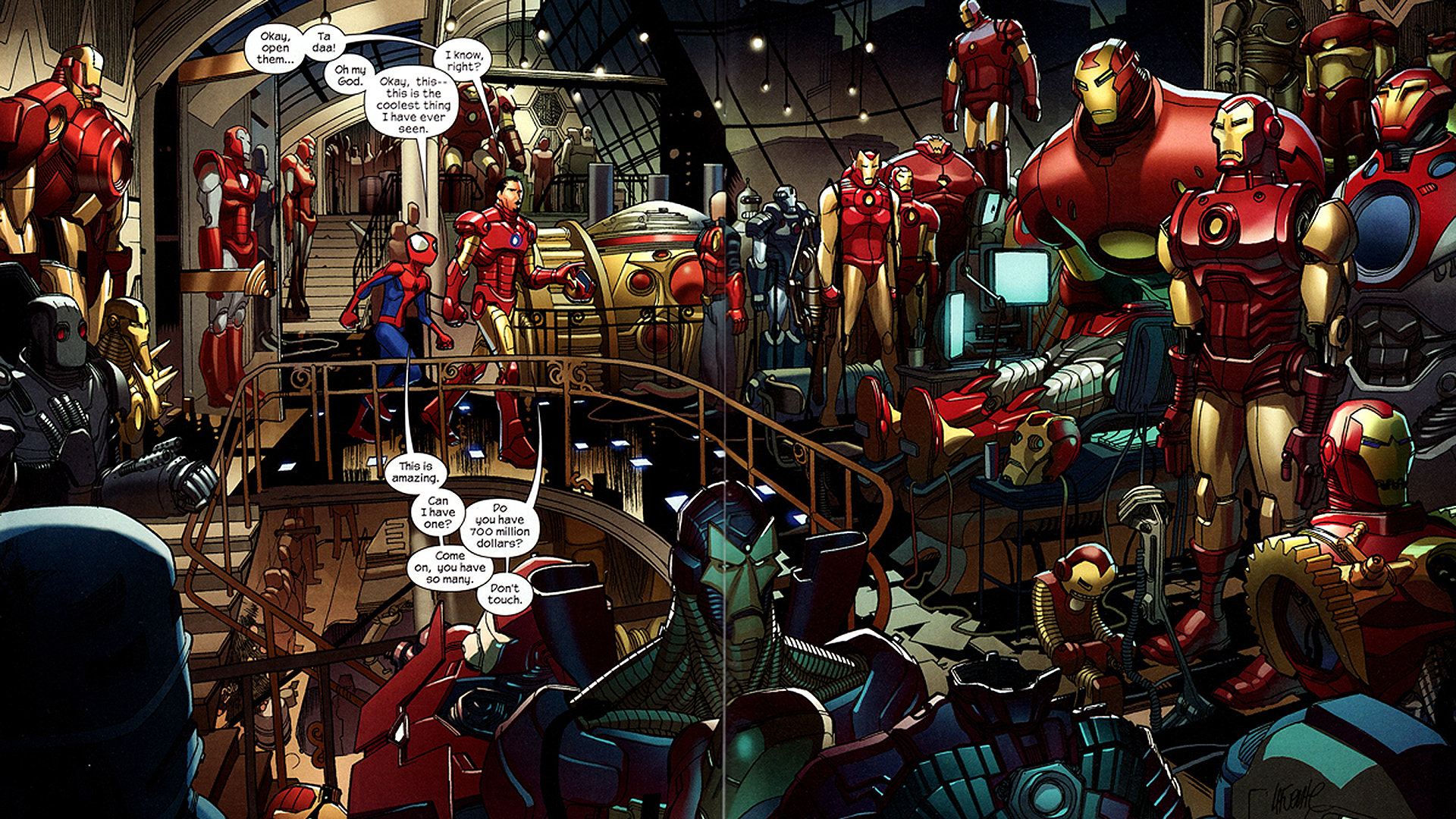 Free Iron Man comics high quality background ID:322767 for full hd computer