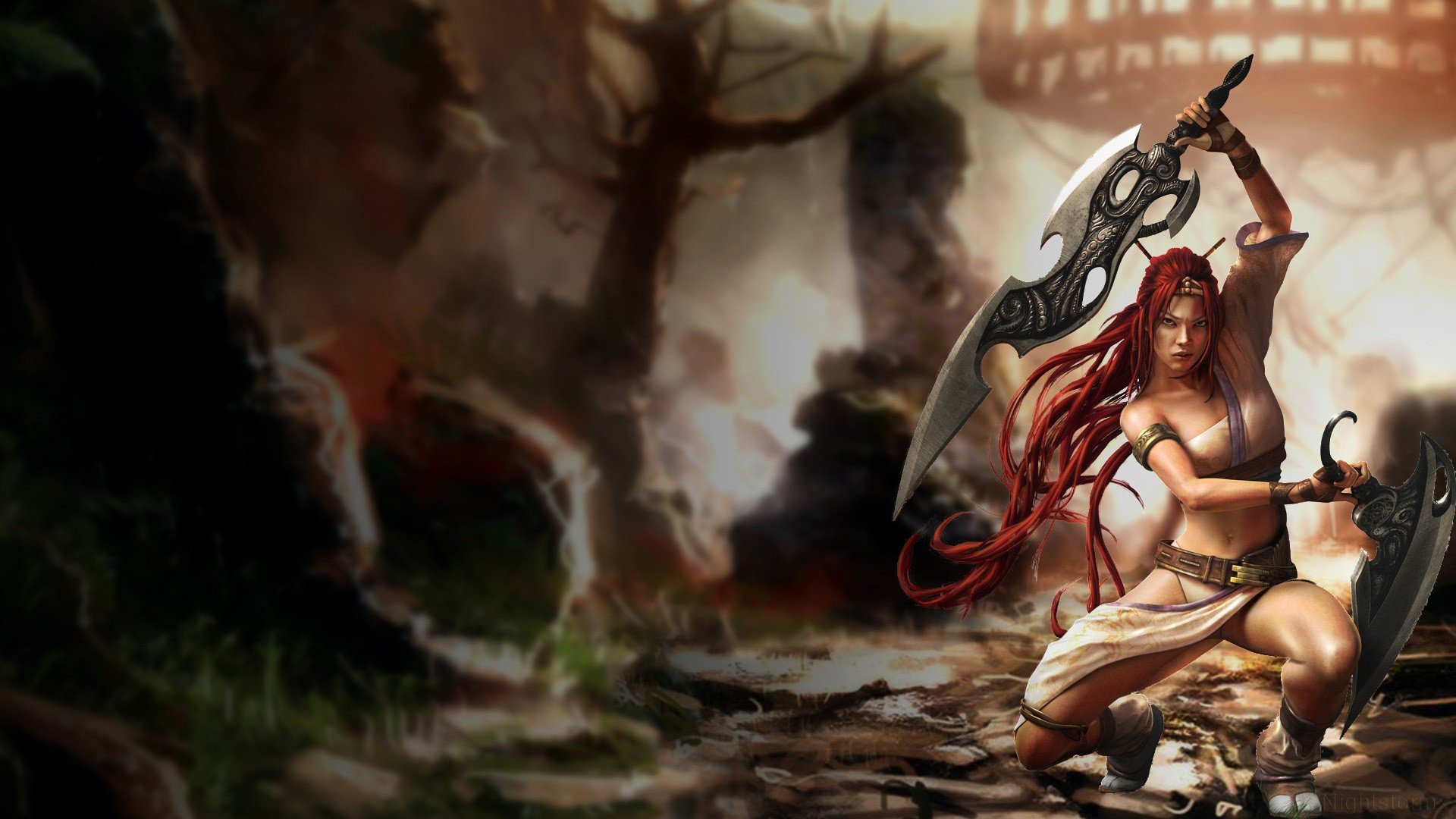 Download 1080p Heavenly Sword PC wallpaper ID:67194 for free
