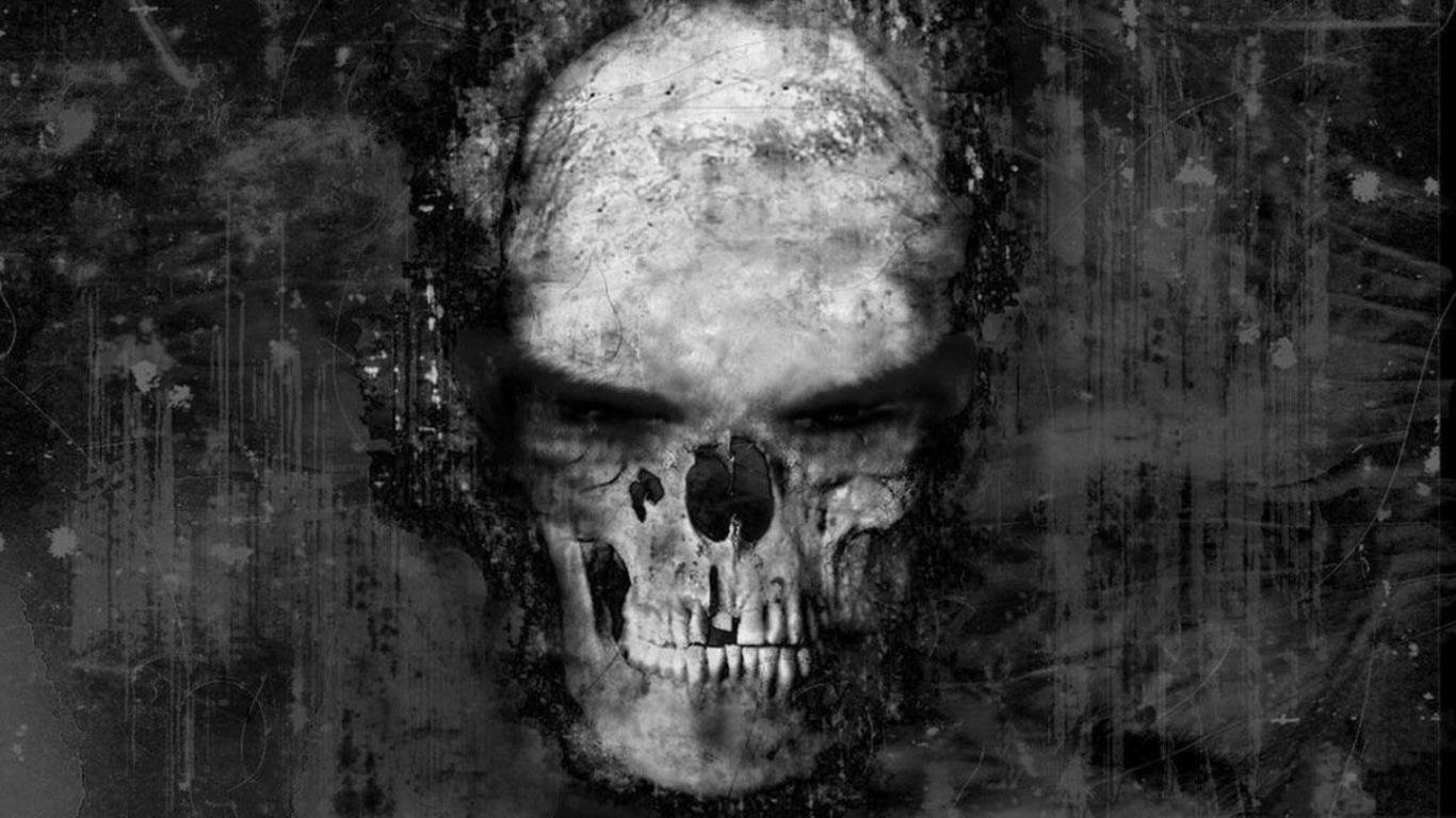 Awesome Skull free background ID:321050 for 1366x768 laptop computer