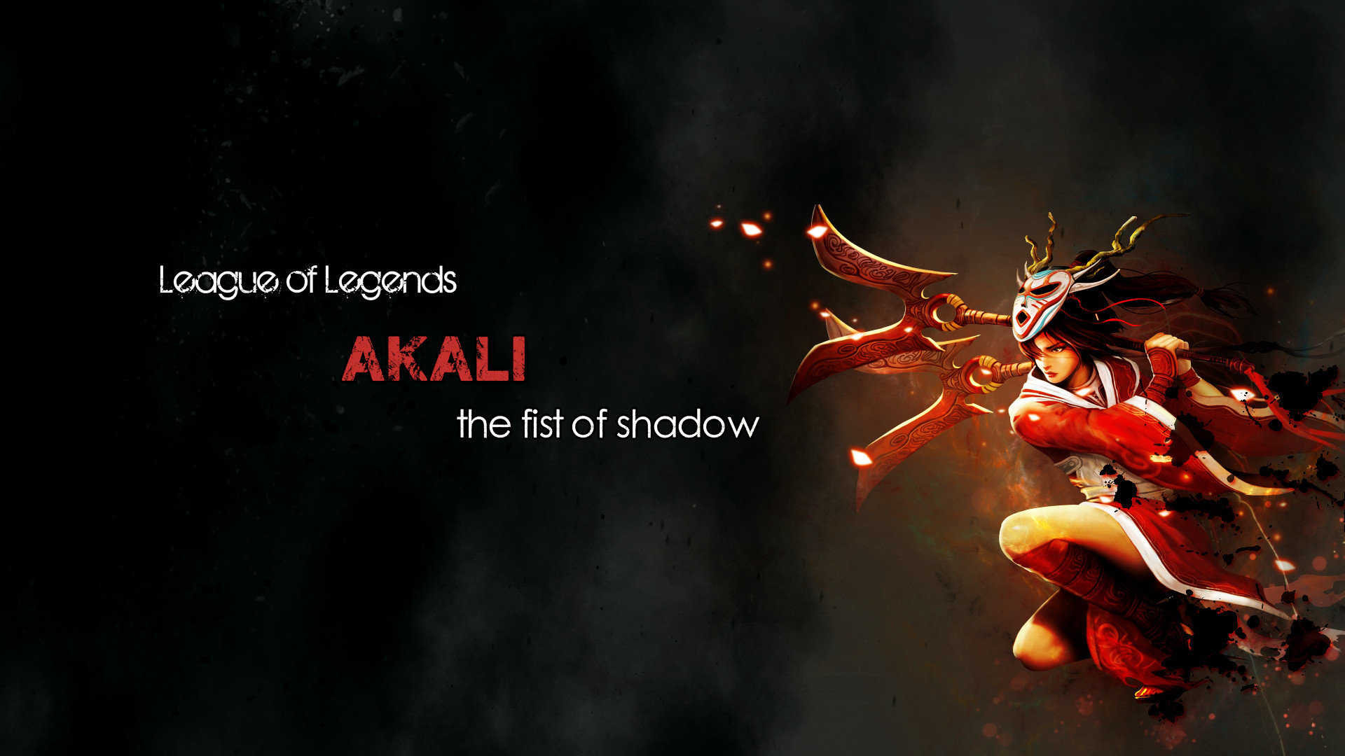 Awesome Akali (League Of Legends) free background ID:173391 for 1080p PC