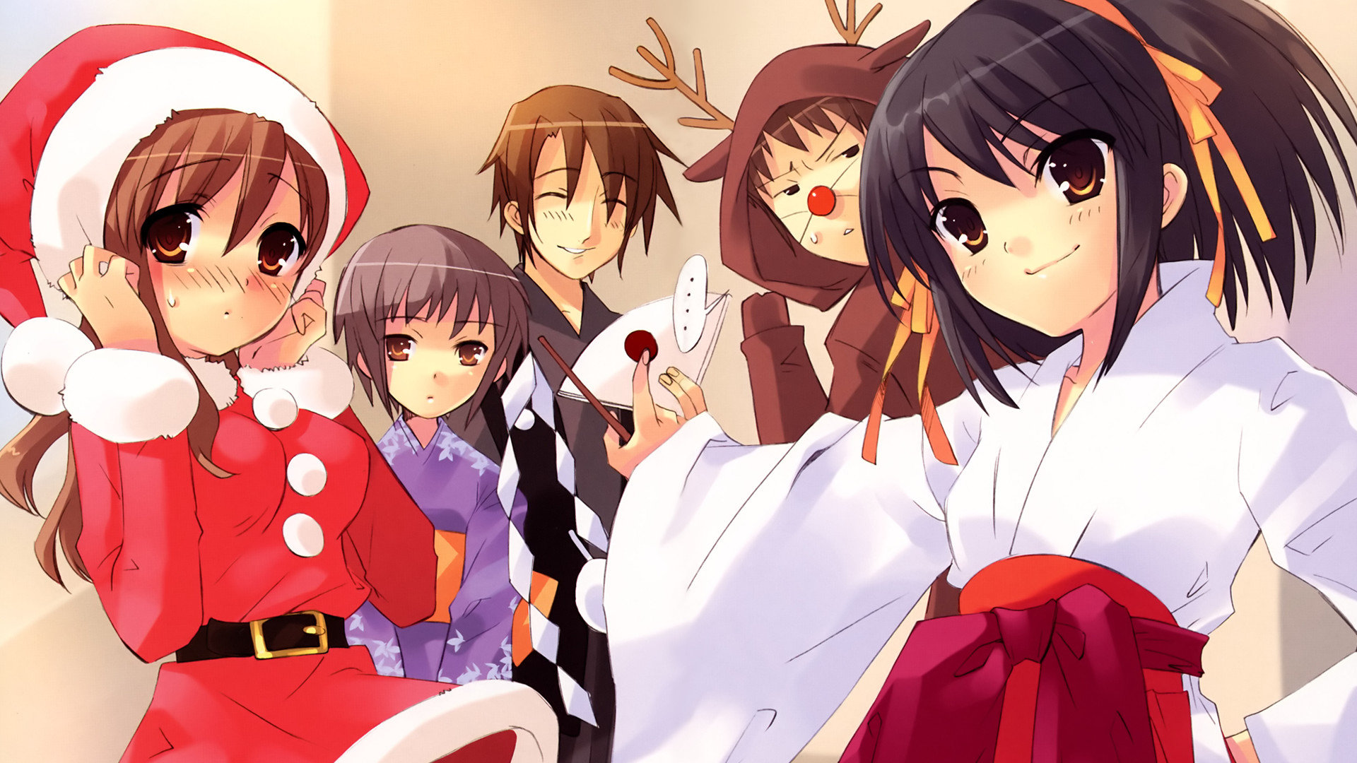 Free download Christmas Anime background ID:24852 full hd 1920x1080 for PC