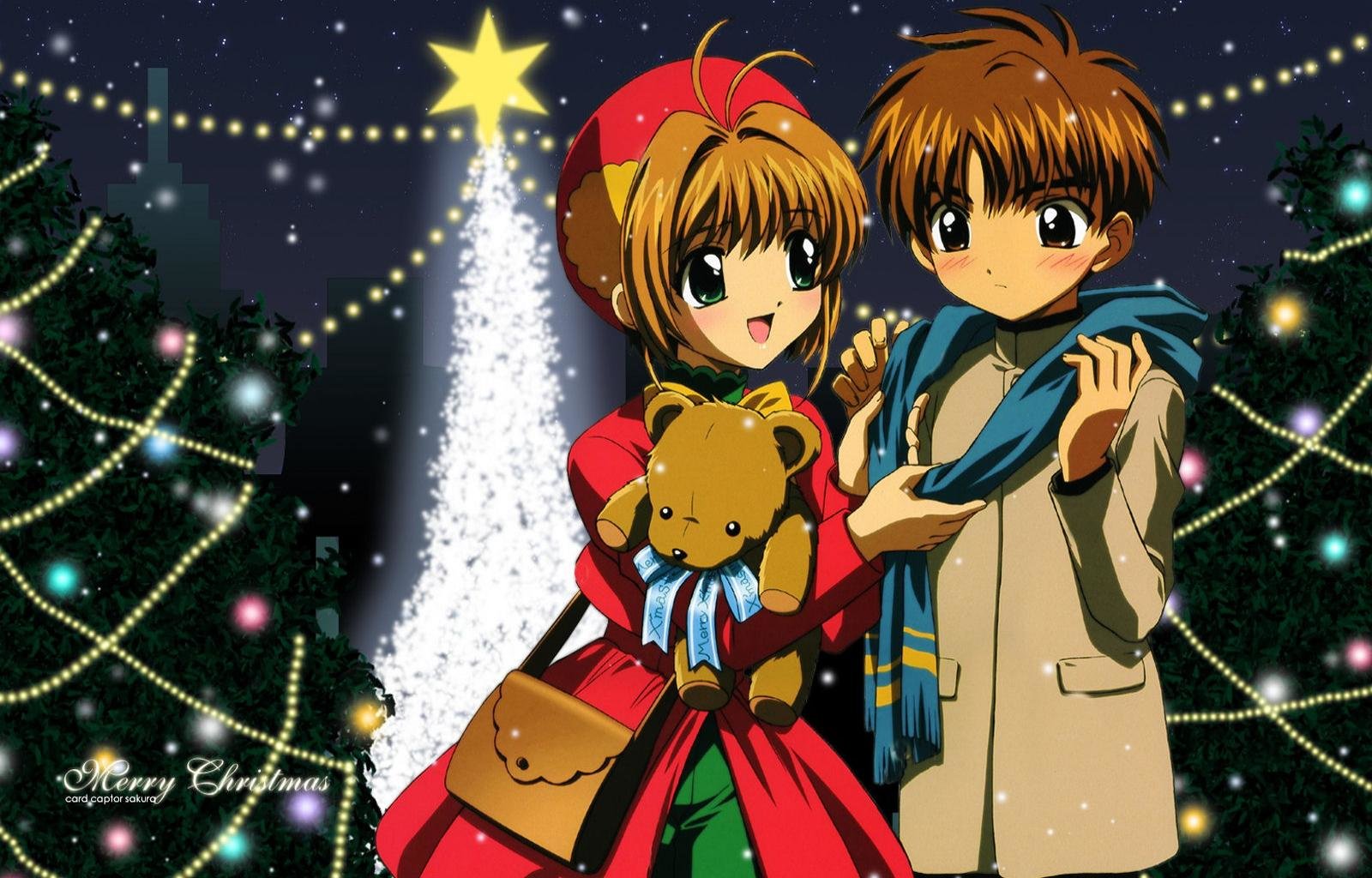 Free Christmas Anime high quality background ID:24851 for hd 1600x1024 computer