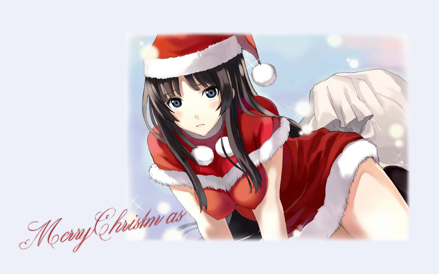 Awesome Christmas Anime free wallpaper ID:24883 for hd 1440x900 computer