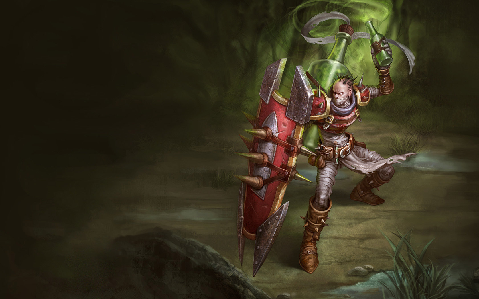 Awesome Singed (League Of Legends) free wallpaper ID:172489 for hd 1680x1050 desktop