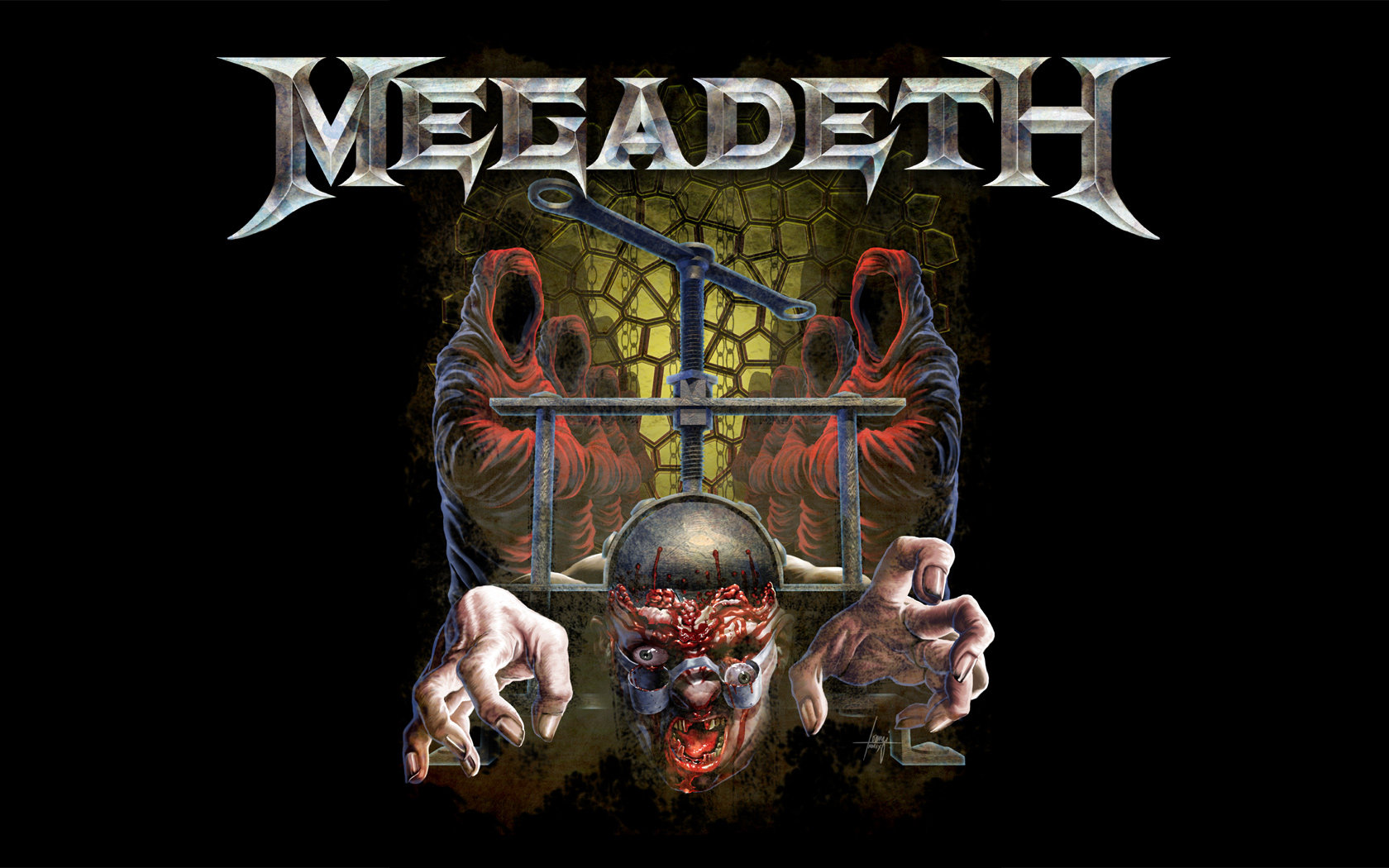 Download hd 1680x1050 Megadeth computer background ID:123382 for free