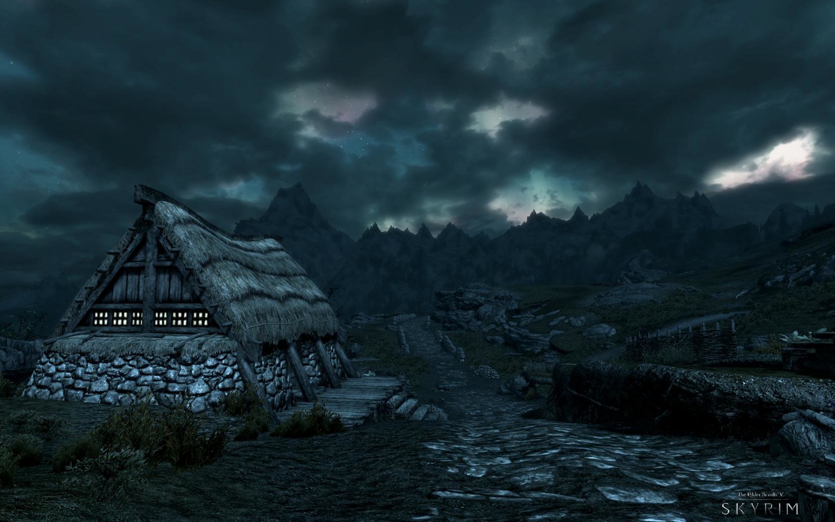 Awesome Skyrim free background ID:120790 for hd 1680x1050 PC
