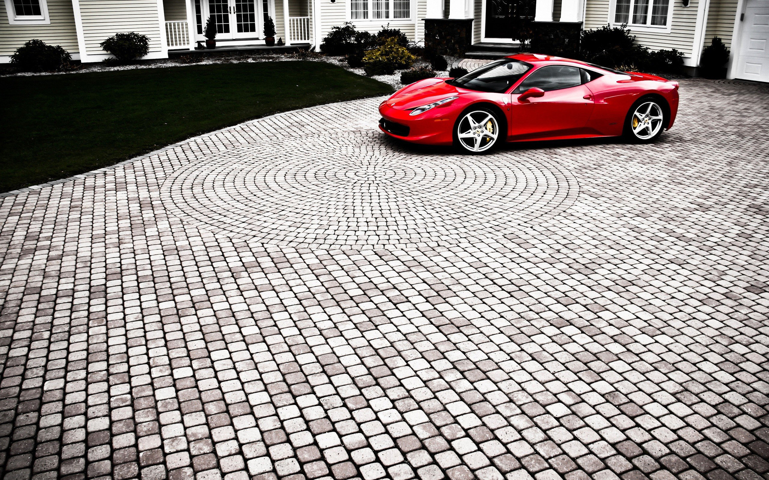 Download hd 2560x1600 Ferrari 458 Italia desktop background ID:92522 for free