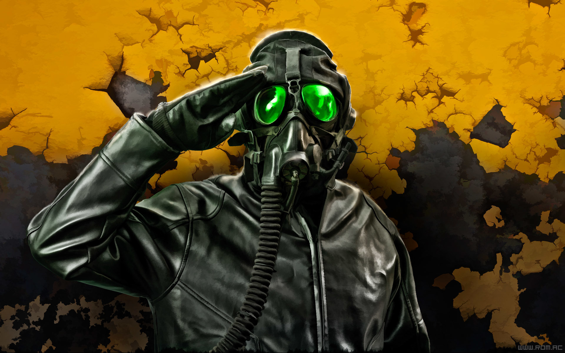 Free download Gas Mask background ID:161498 hd 1920x1200 for computer